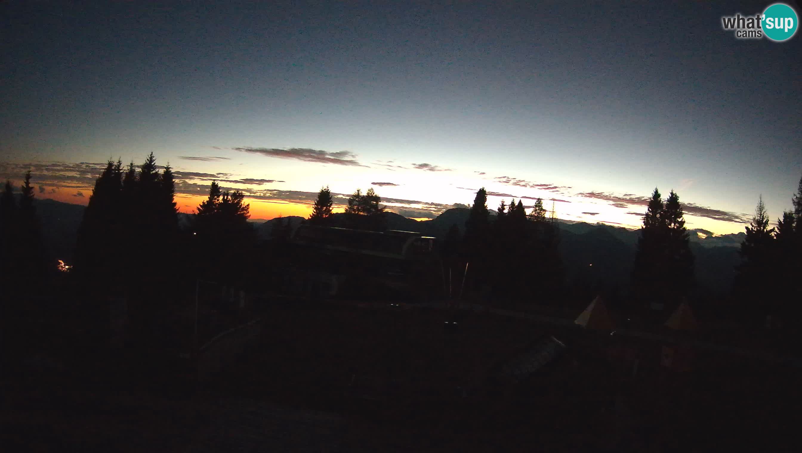 Webcam de la station de ski des Alpes slovènes à Cerkno Počivalo