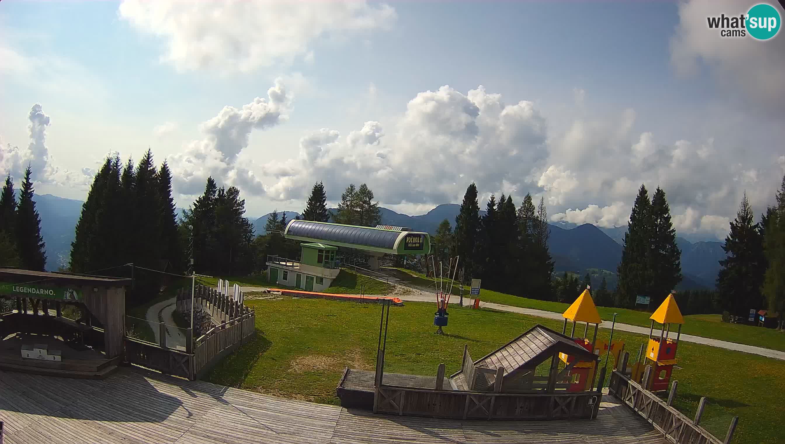 Webcam de la station de ski des Alpes slovènes à Cerkno Počivalo