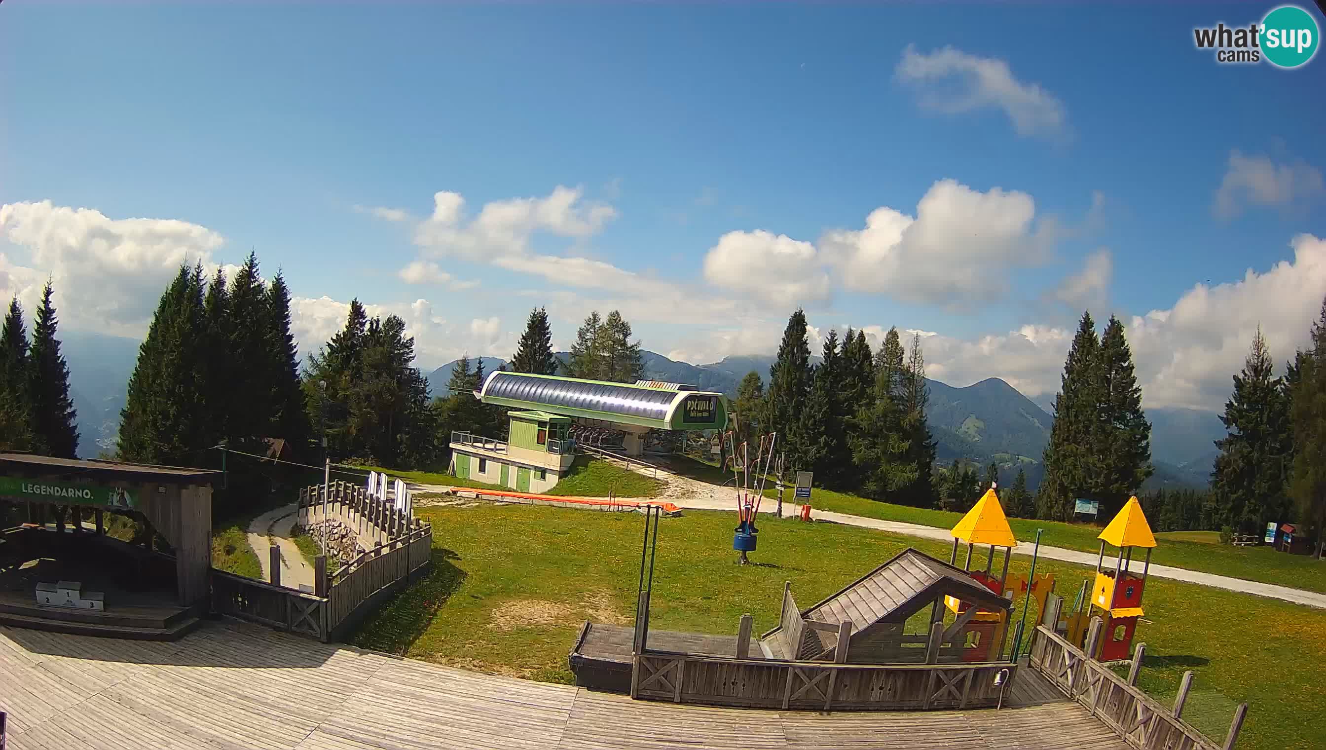 Webcam de la station de ski des Alpes slovènes à Cerkno Počivalo