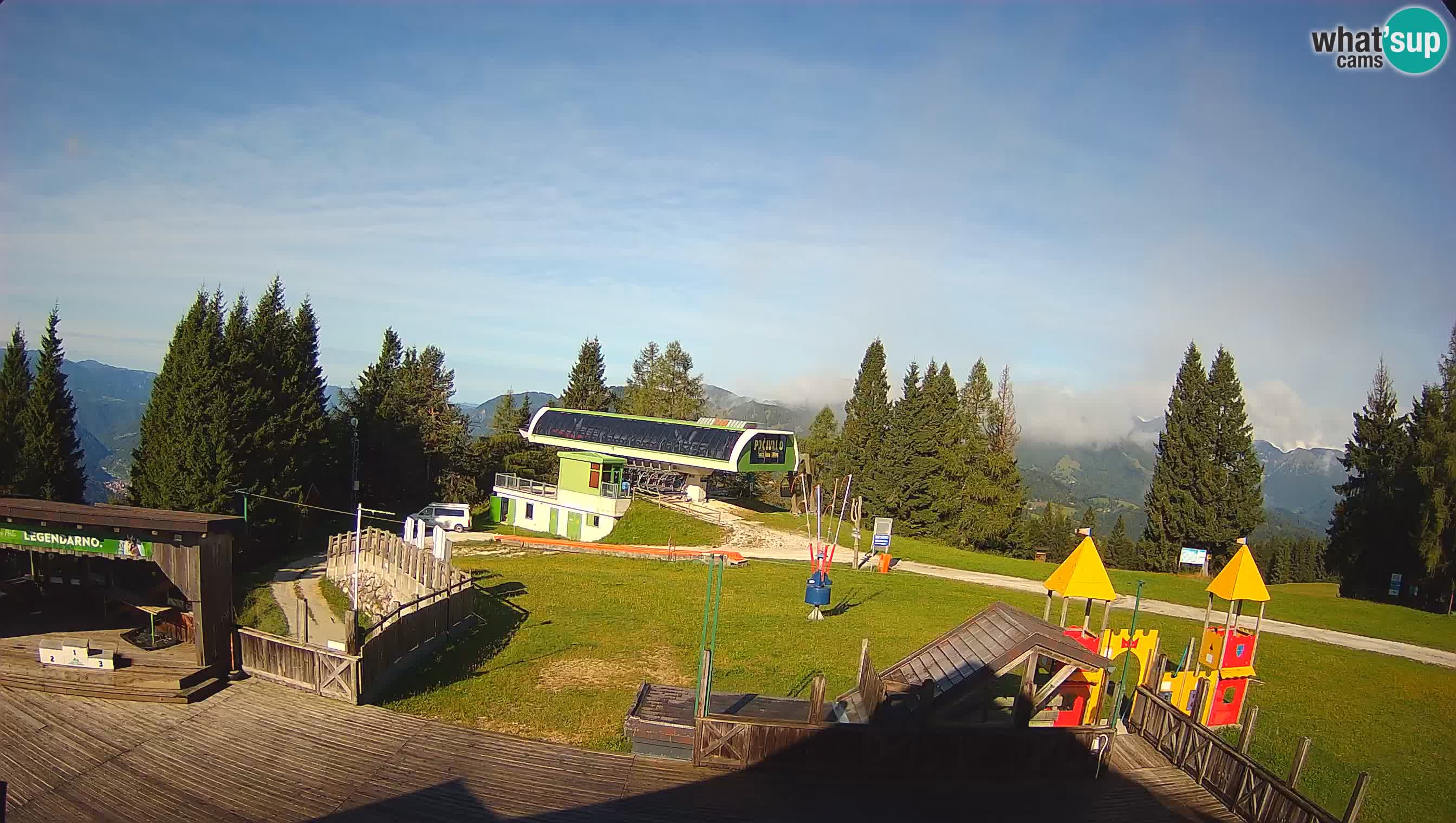 Webcam de la station de ski des Alpes slovènes à Cerkno Počivalo