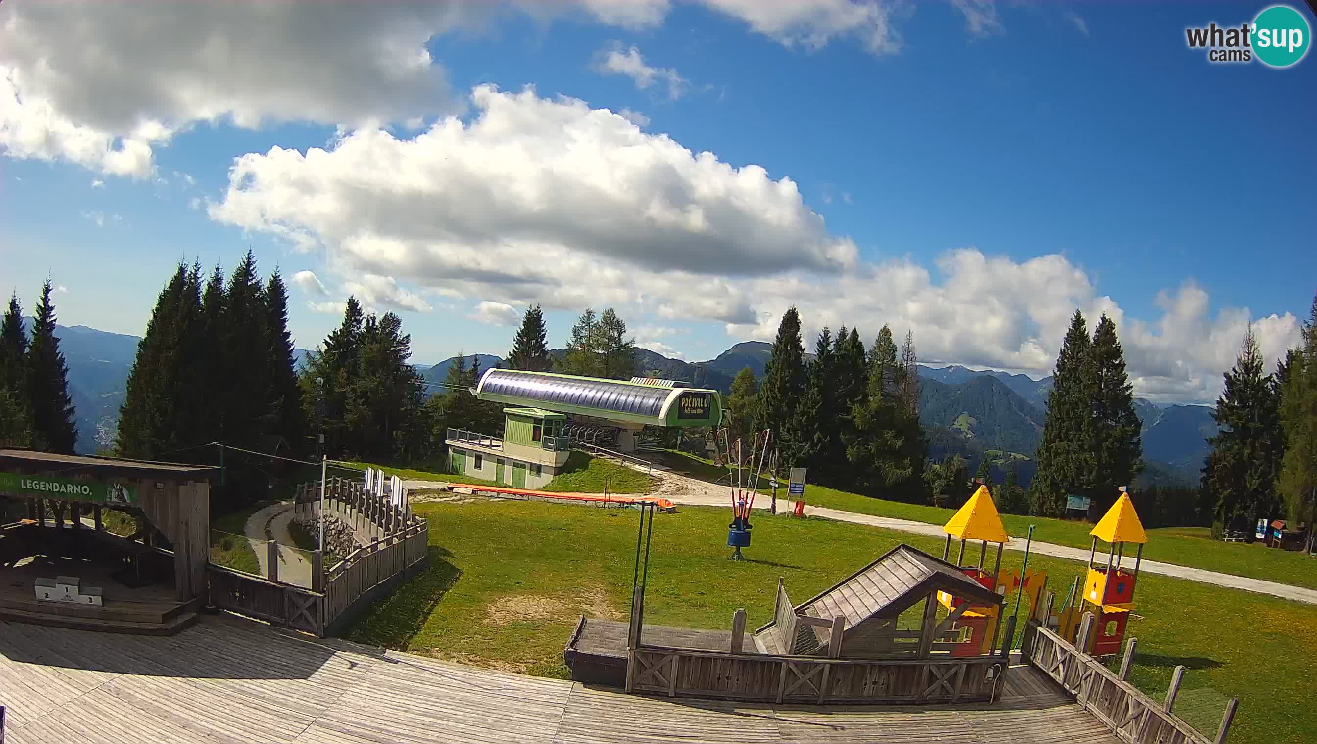 Webcam de la station de ski des Alpes slovènes à Cerkno Počivalo