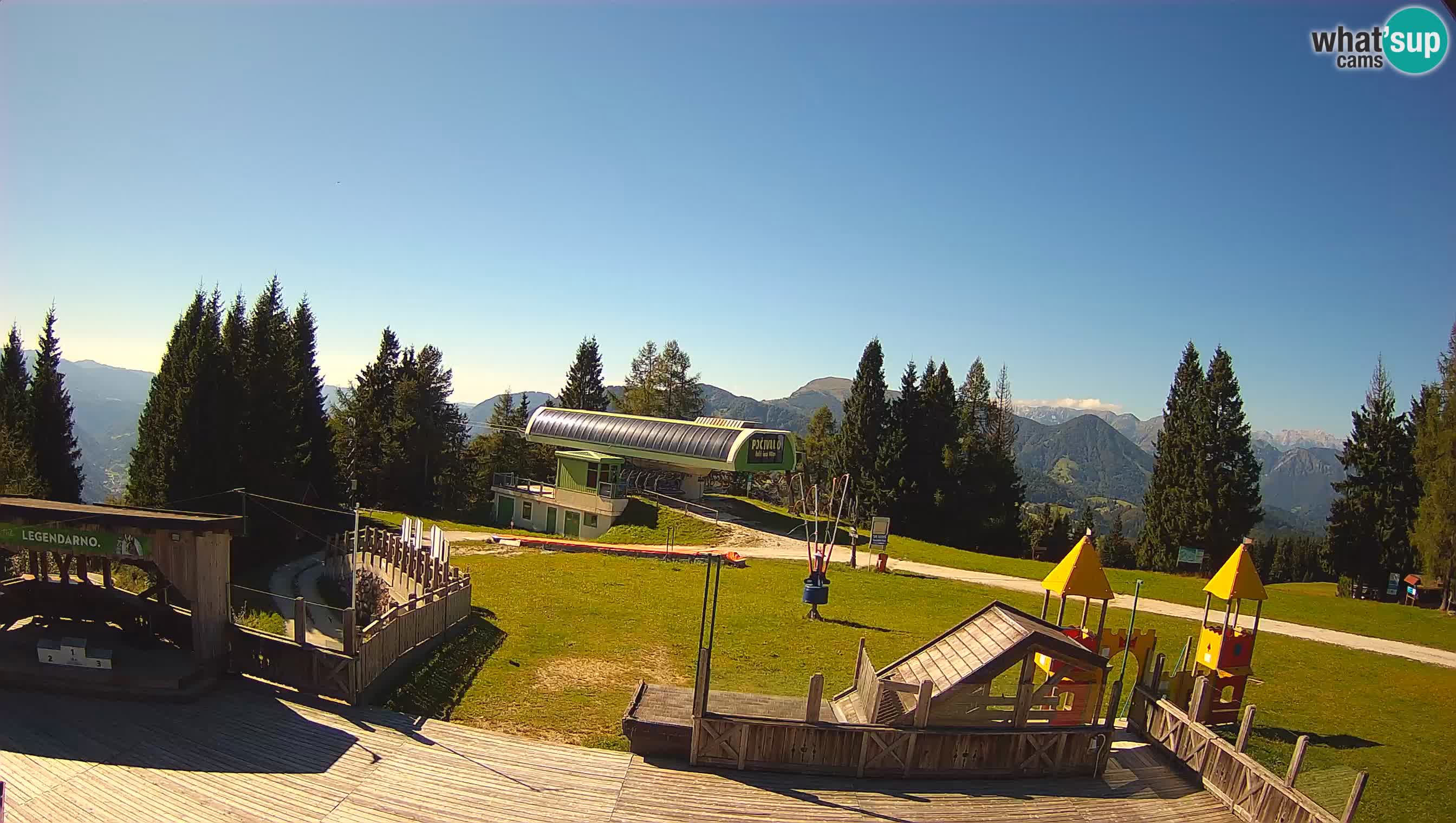 Webcam de la station de ski des Alpes slovènes à Cerkno Počivalo