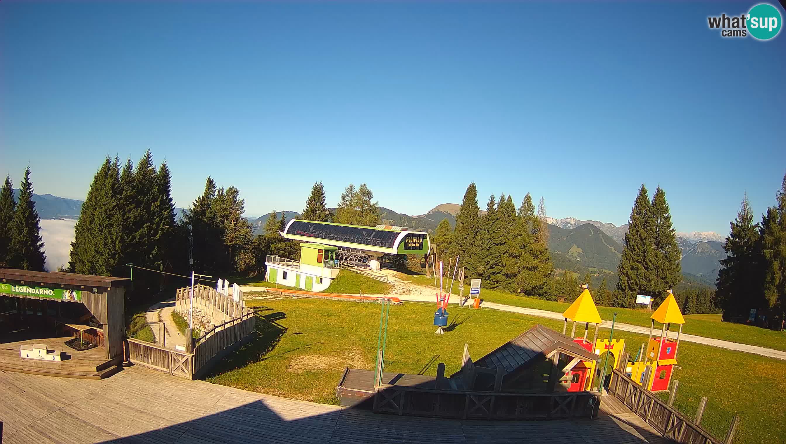 Webcam de la station de ski des Alpes slovènes à Cerkno Počivalo