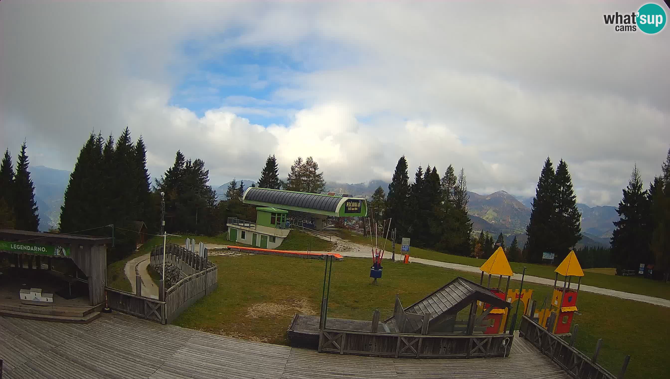 Webcam de la station de ski des Alpes slovènes à Cerkno Počivalo