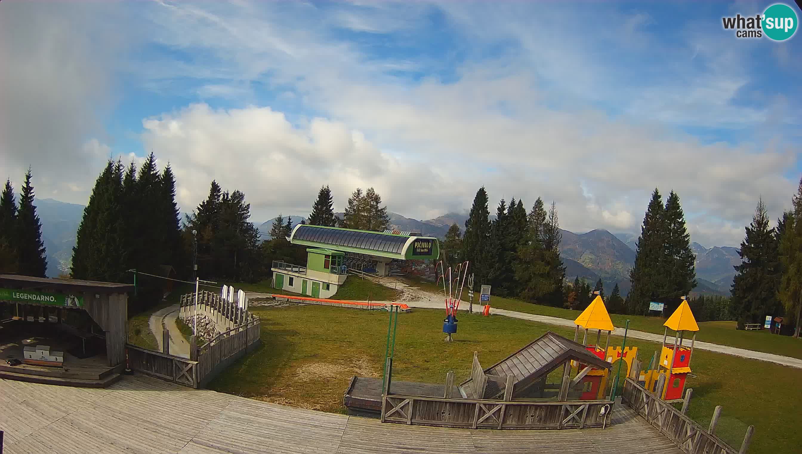 Alpska Perla Ski center Cerkno Počivalo webcam – Slovenia