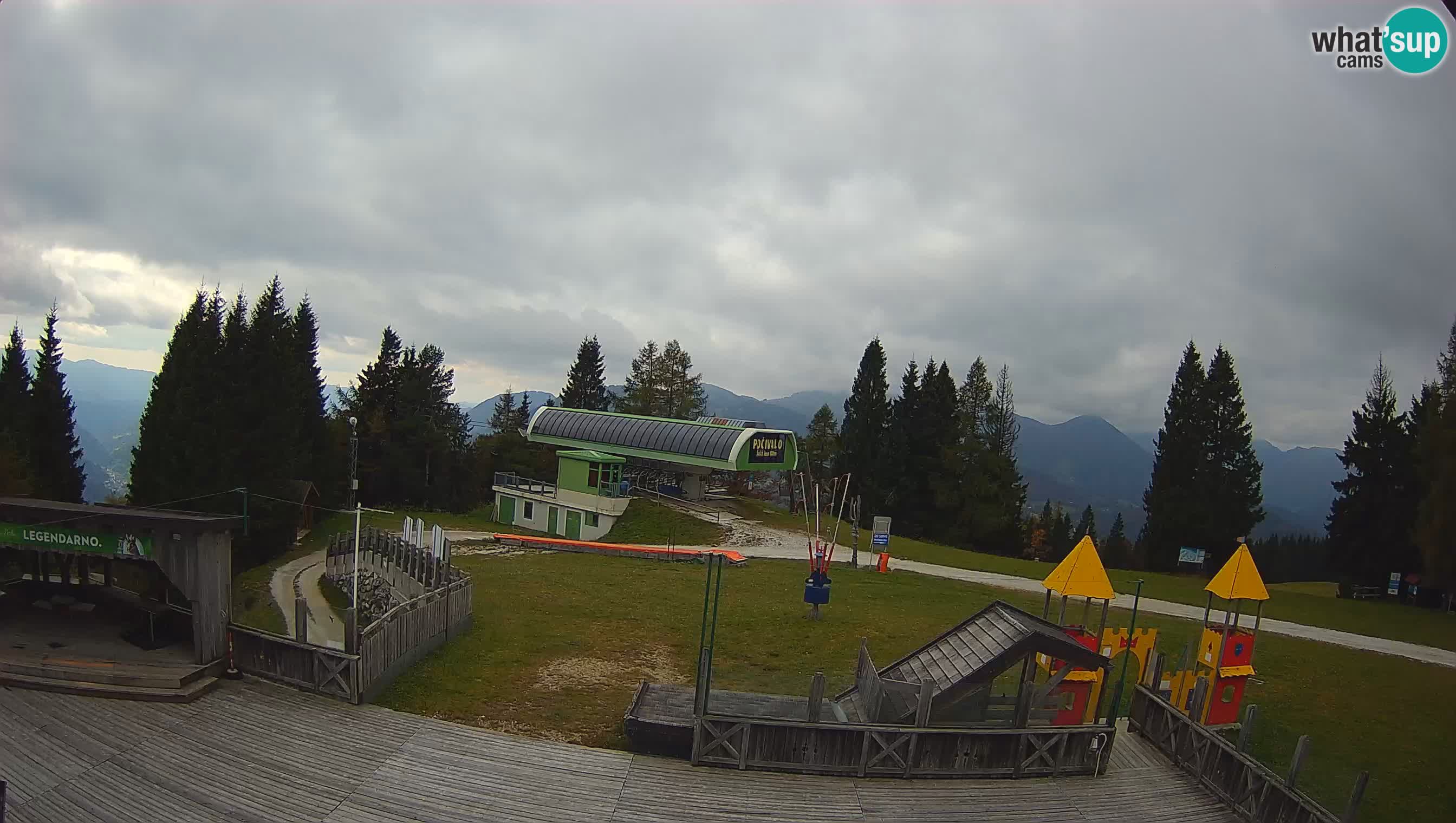 Webcam de la station de ski des Alpes slovènes à Cerkno Počivalo