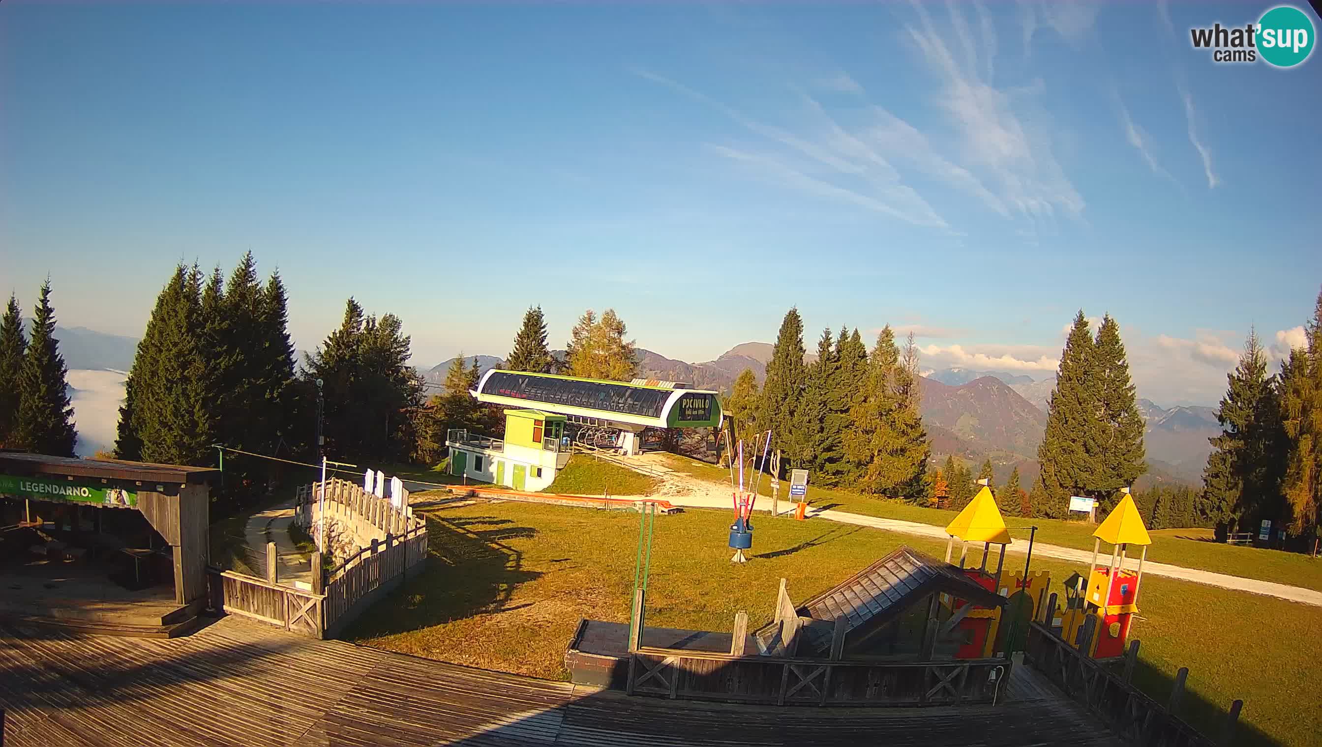 Webcam de la station de ski des Alpes slovènes à Cerkno Počivalo