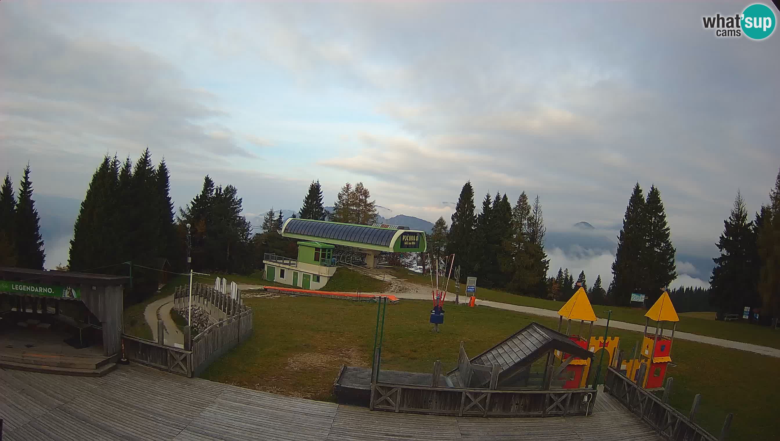 Webcam de la station de ski des Alpes slovènes à Cerkno Počivalo