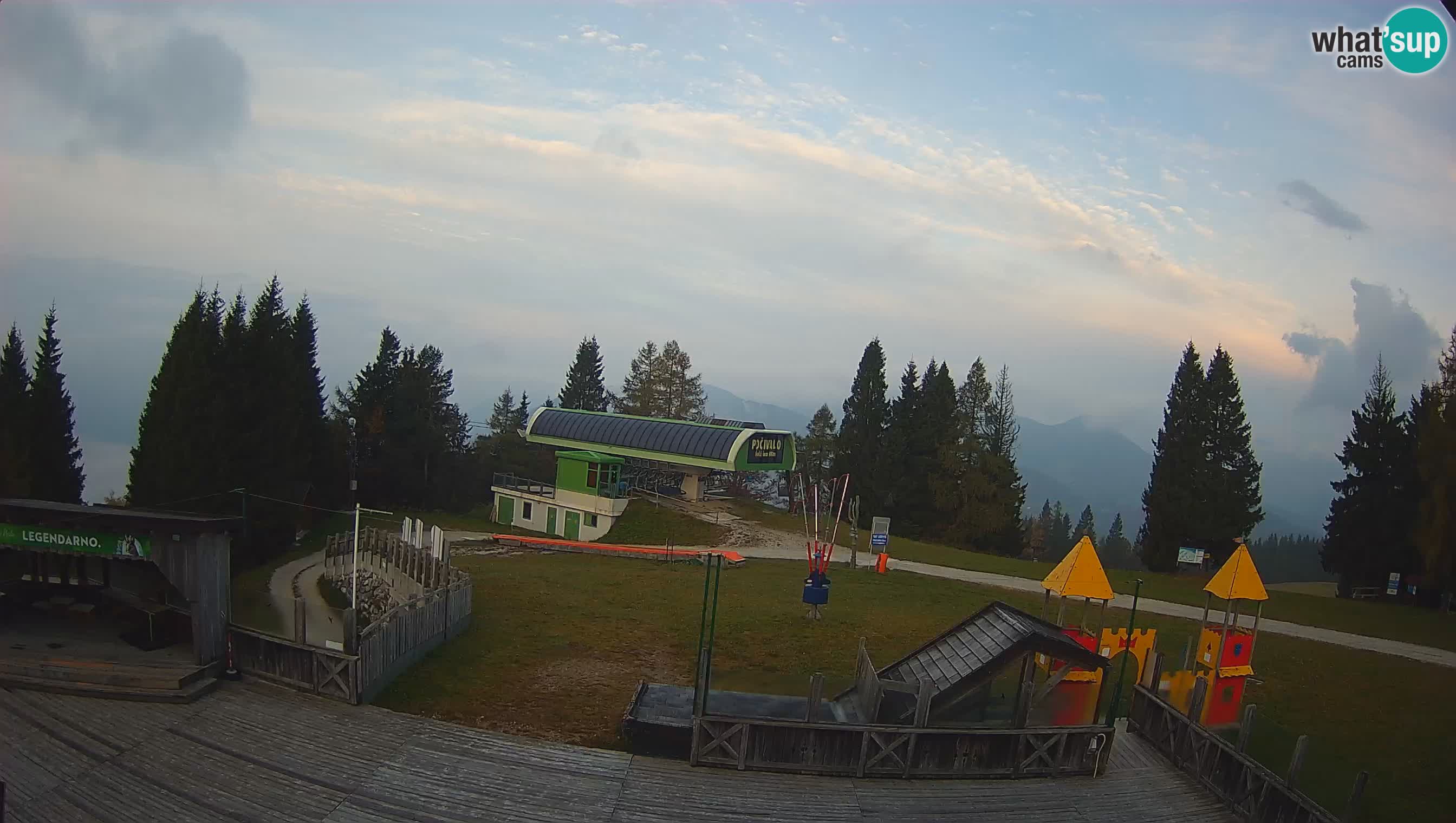 Webcam de la station de ski des Alpes slovènes à Cerkno Počivalo