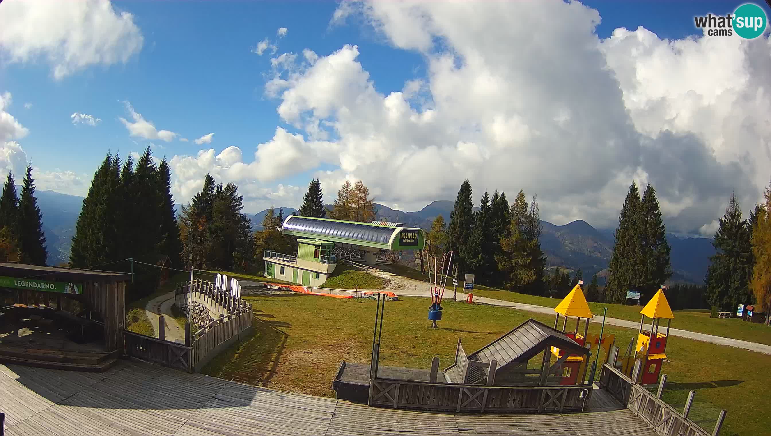 Webcam de la station de ski des Alpes slovènes à Cerkno Počivalo