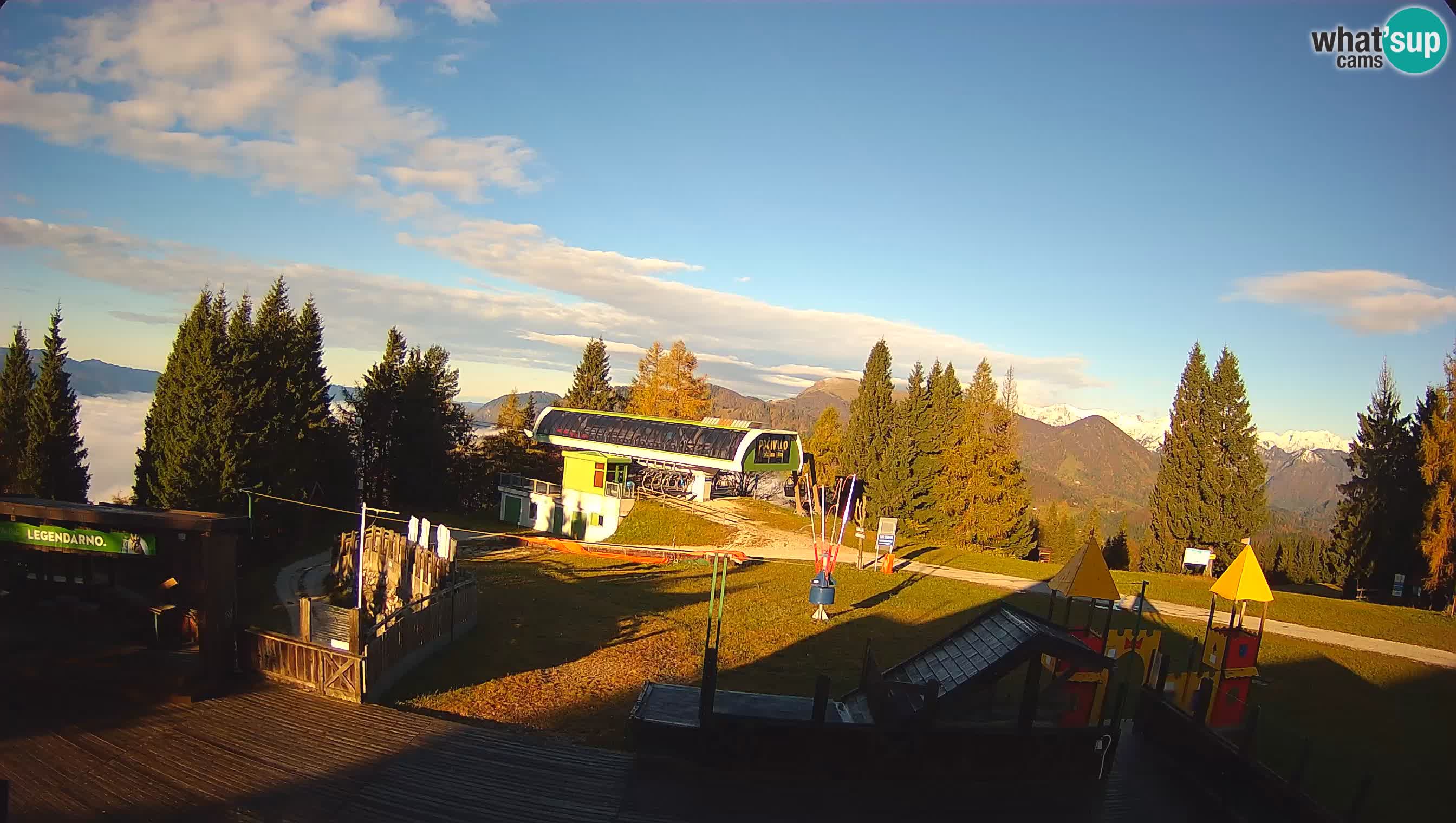 Alpska Perla Ski center Cerkno Počivalo webcam – Slovenia