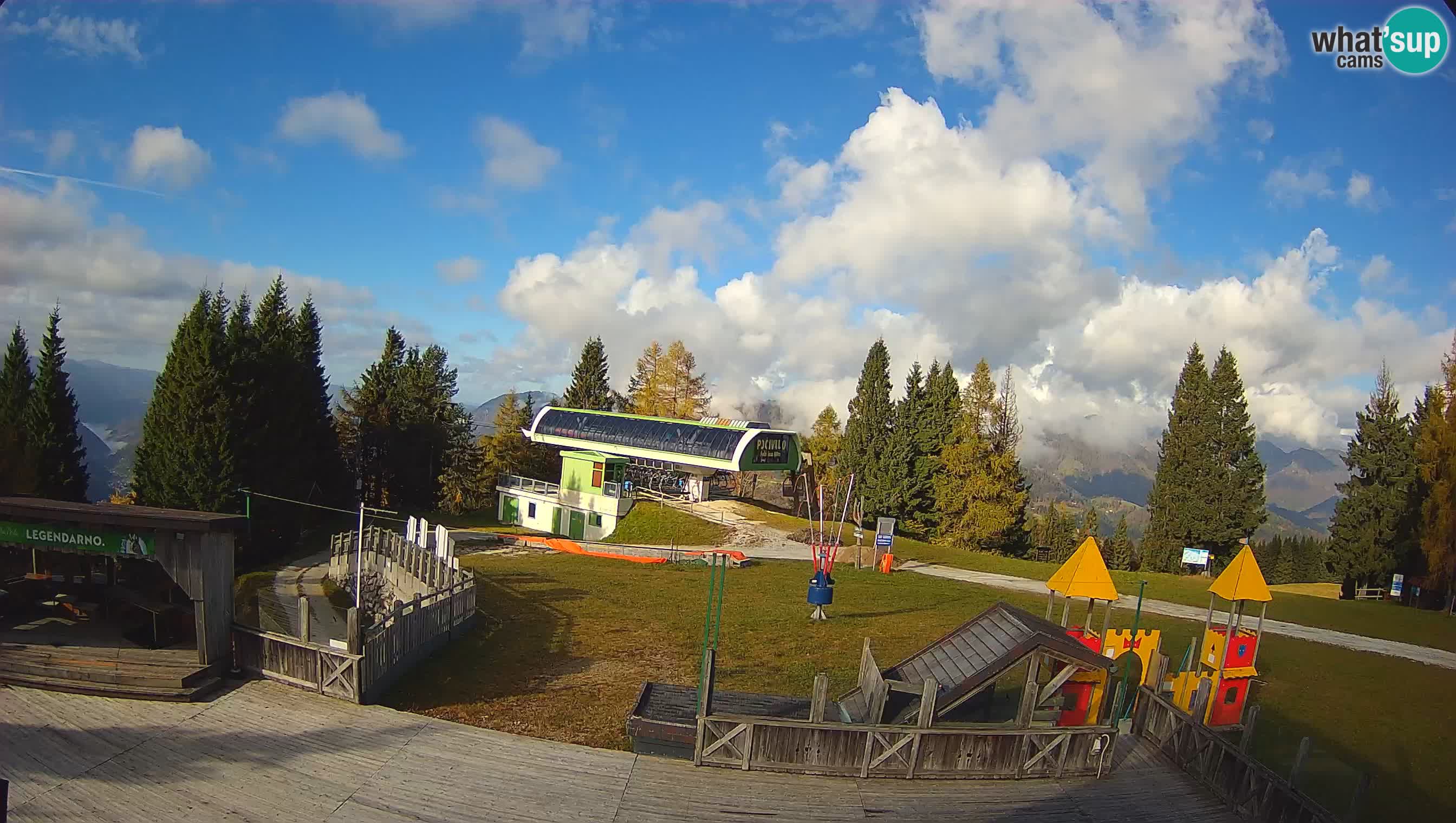 Webcam de la station de ski des Alpes slovènes à Cerkno Počivalo