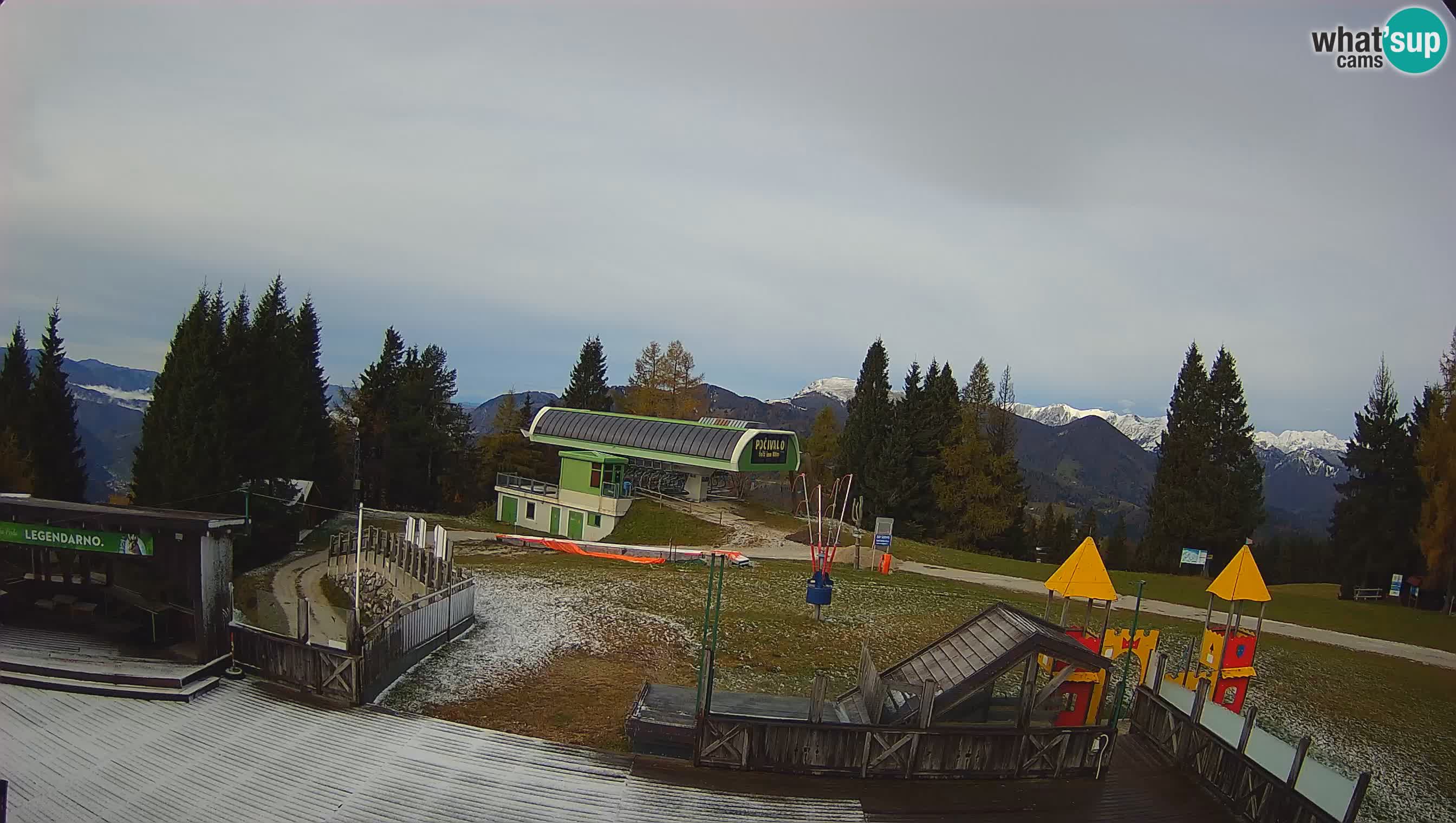 Alpska Perla Ski center Cerkno Počivalo webcam – Slovenia