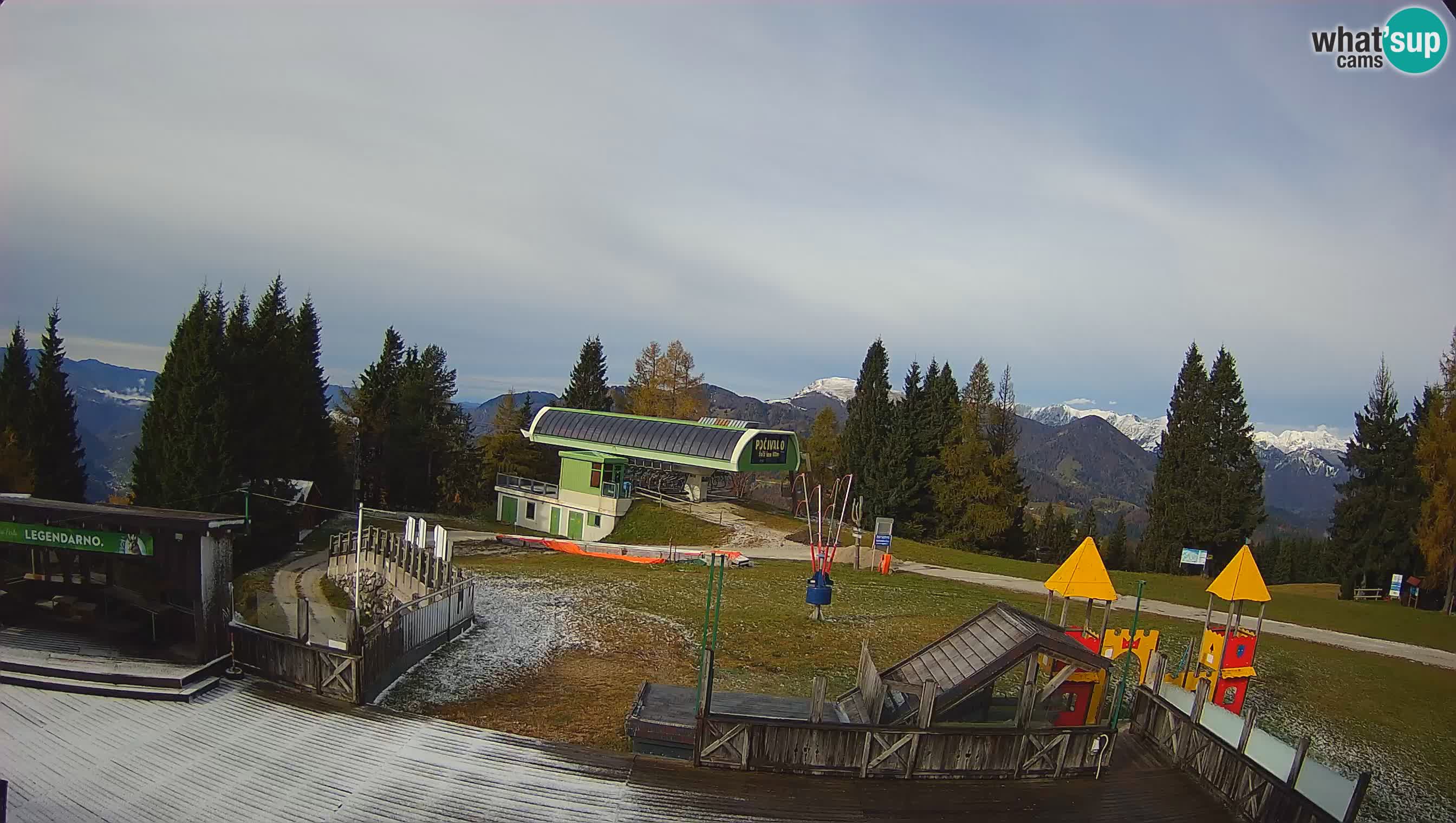 Alpska Perla Ski center Cerkno Počivalo webcam – Slovenia