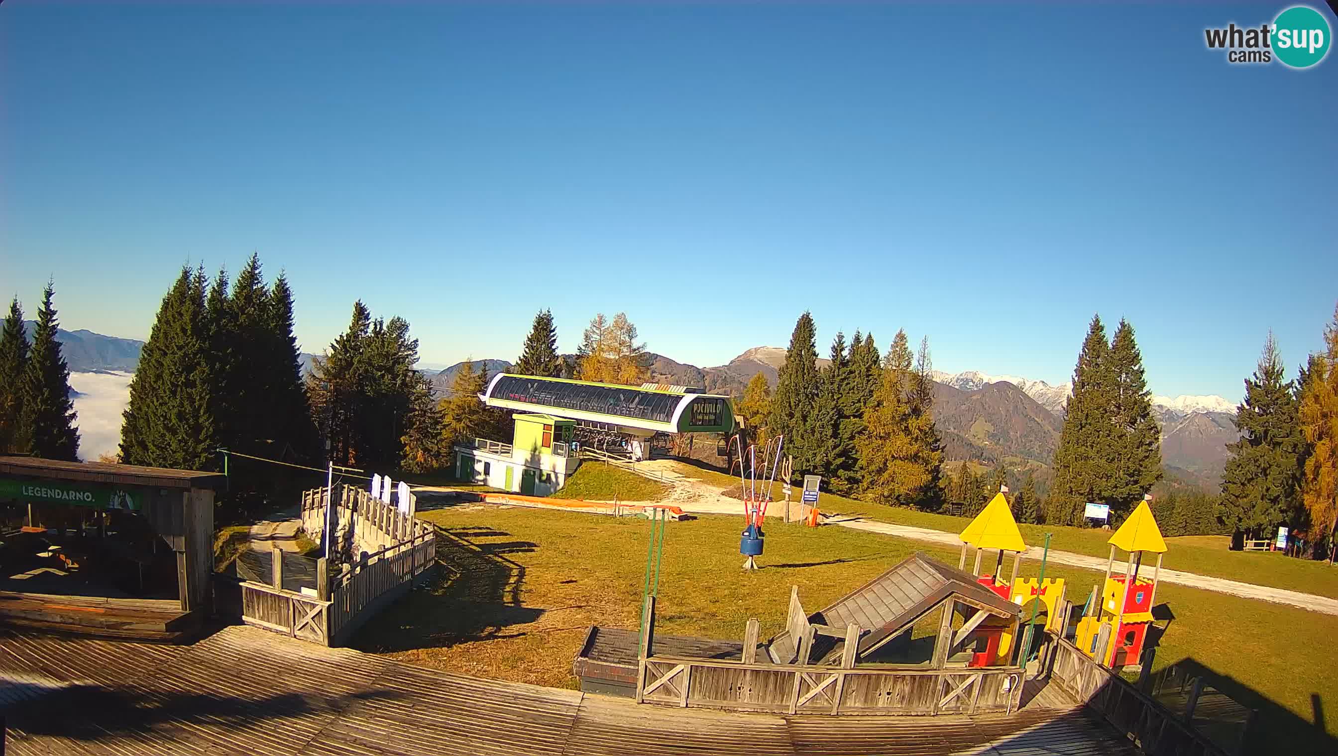 Alpska Perla Ski center Cerkno Počivalo webcam – Slovenia
