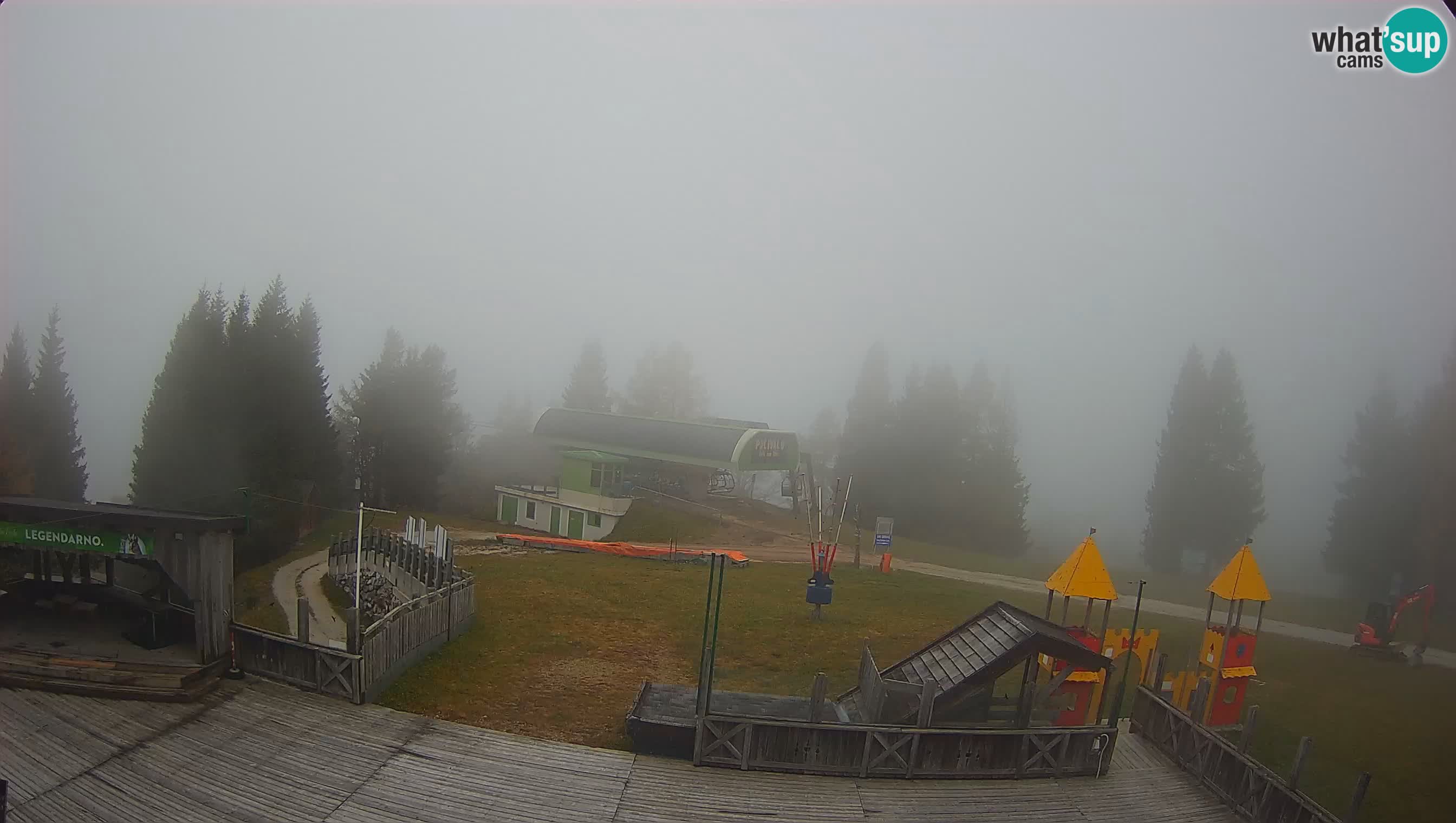 Webcam de la station de ski des Alpes slovènes à Cerkno Počivalo