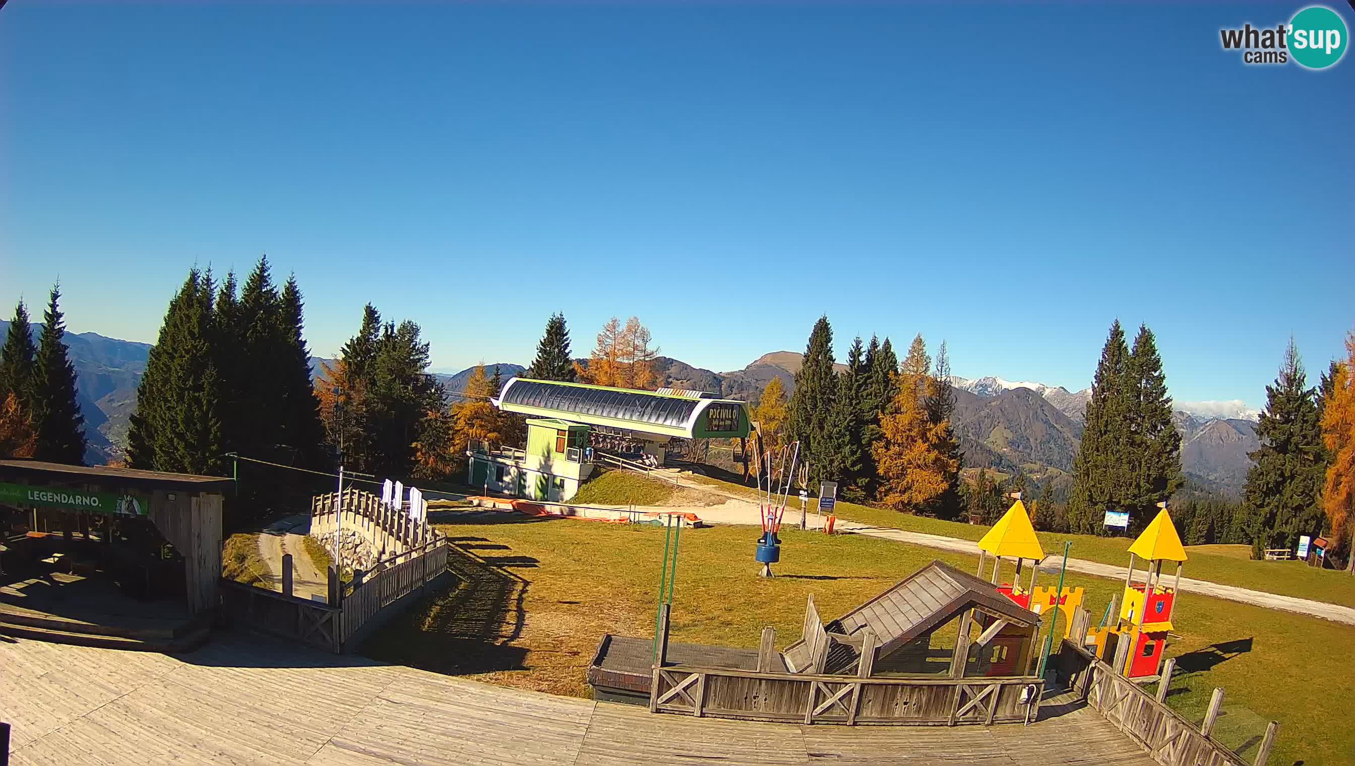 Alpska Perla Ski center Cerkno Počivalo webcam – Slovenia
