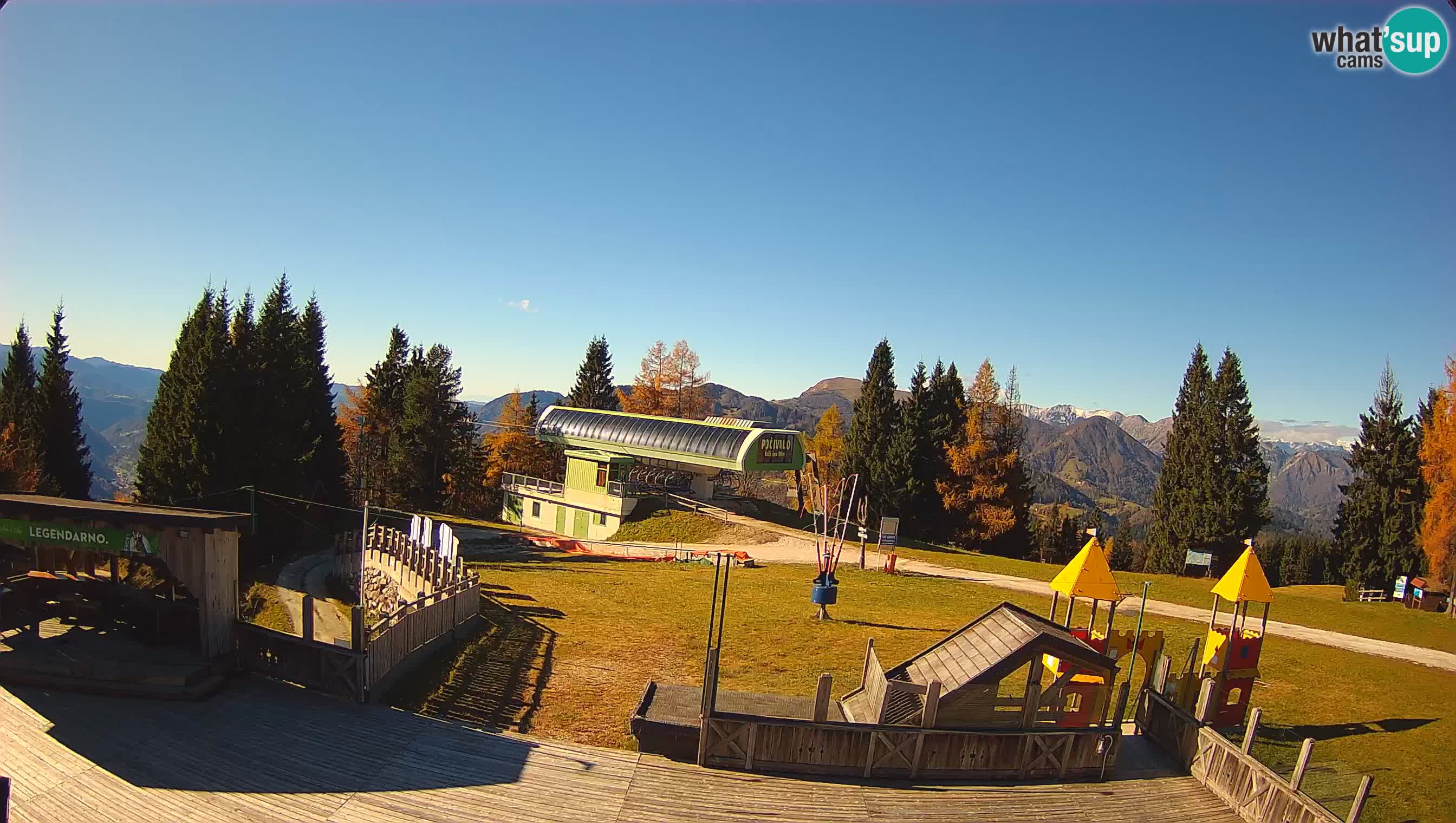 Webcam de la station de ski des Alpes slovènes à Cerkno Počivalo