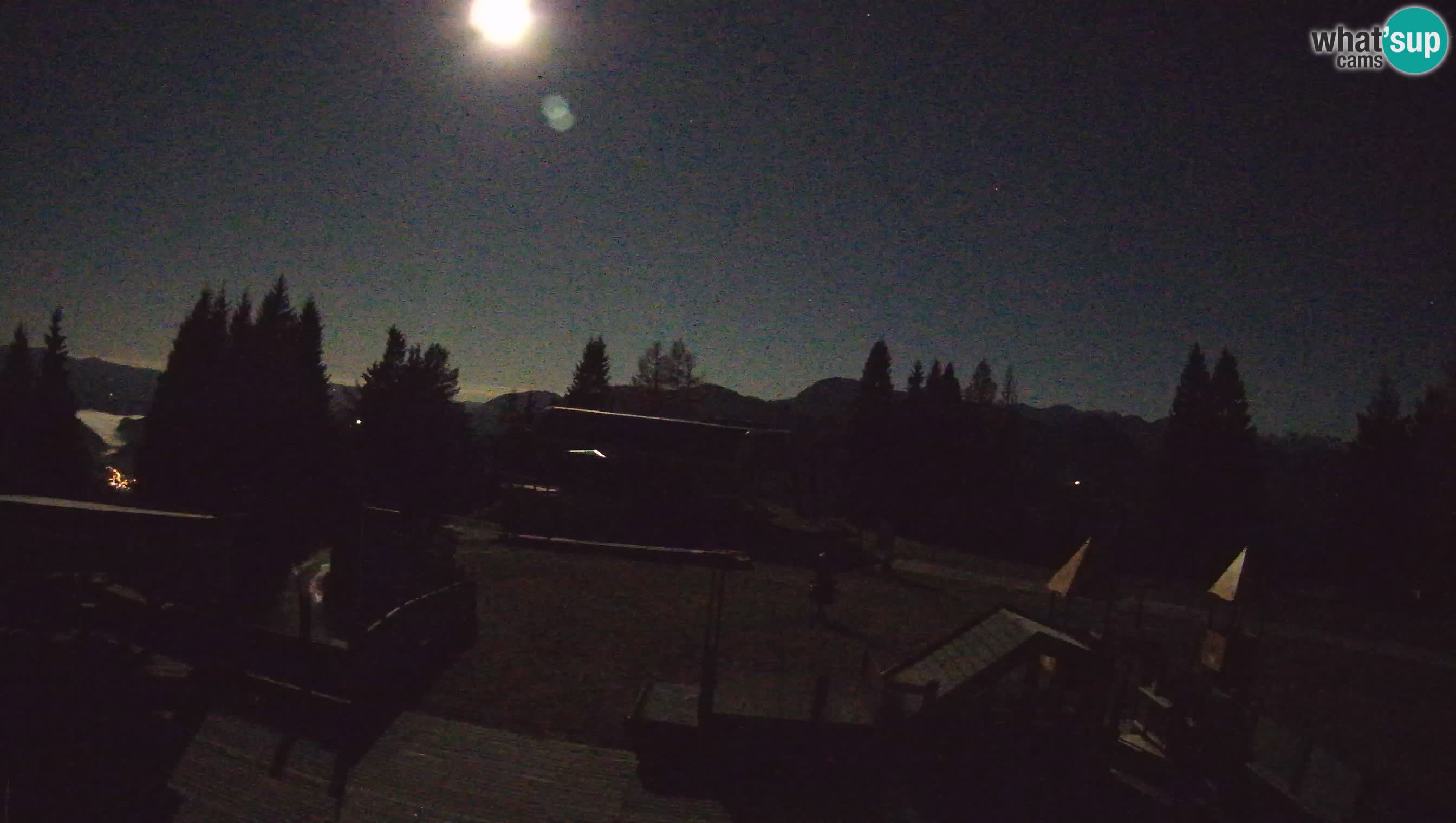 Webcam de la station de ski des Alpes slovènes à Cerkno Počivalo