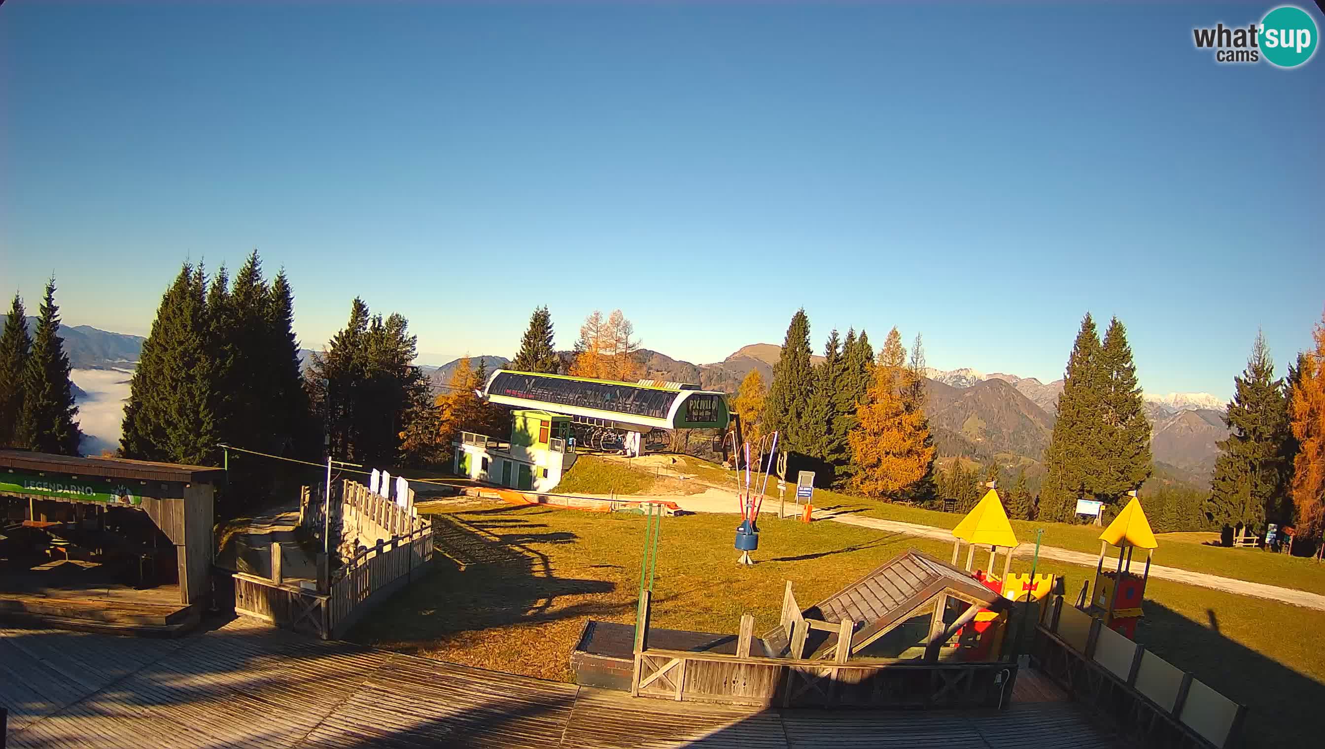 Alpska Perla Ski center Cerkno Počivalo webcam – Slovenia