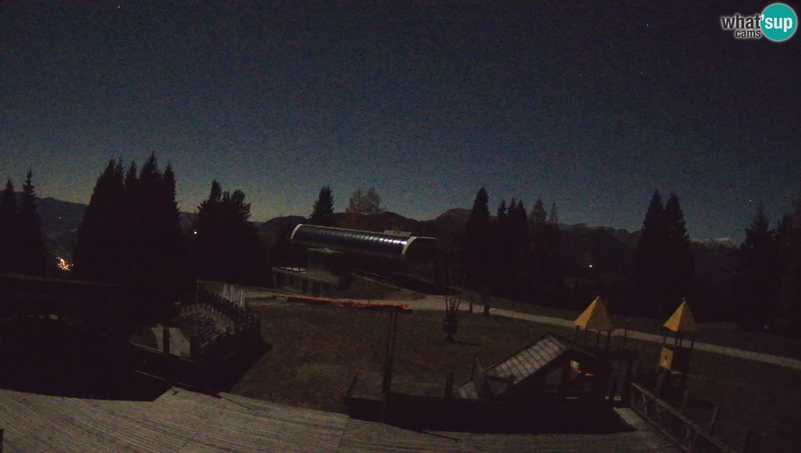 Alpska Perla Ski center Cerkno Počivalo webcam – Slovenia