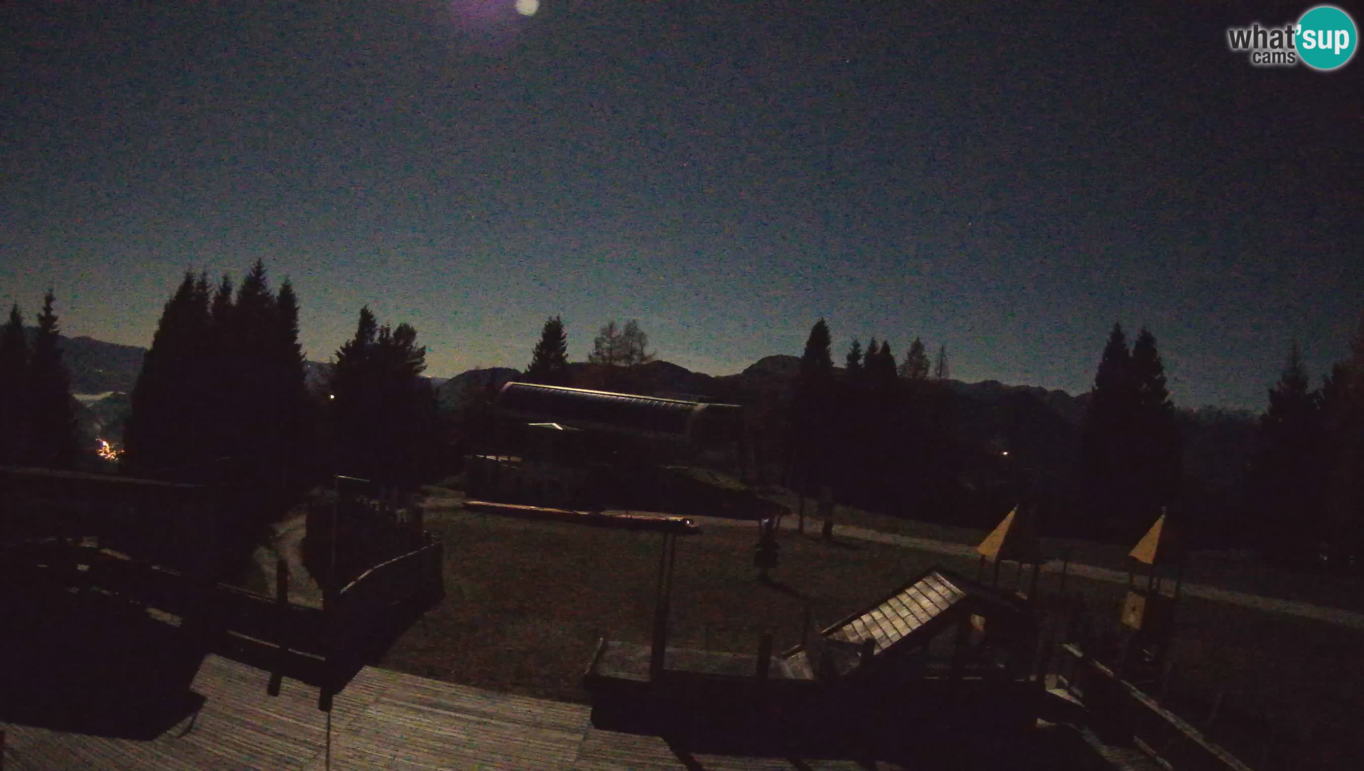 Alpska Perla Ski center Cerkno Počivalo webcam – Slovenia