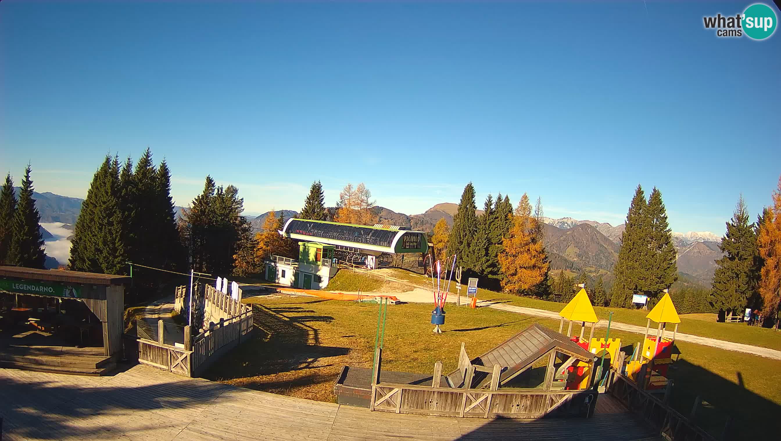 Alpska Perla Ski center Cerkno Počivalo webcam – Slovenia