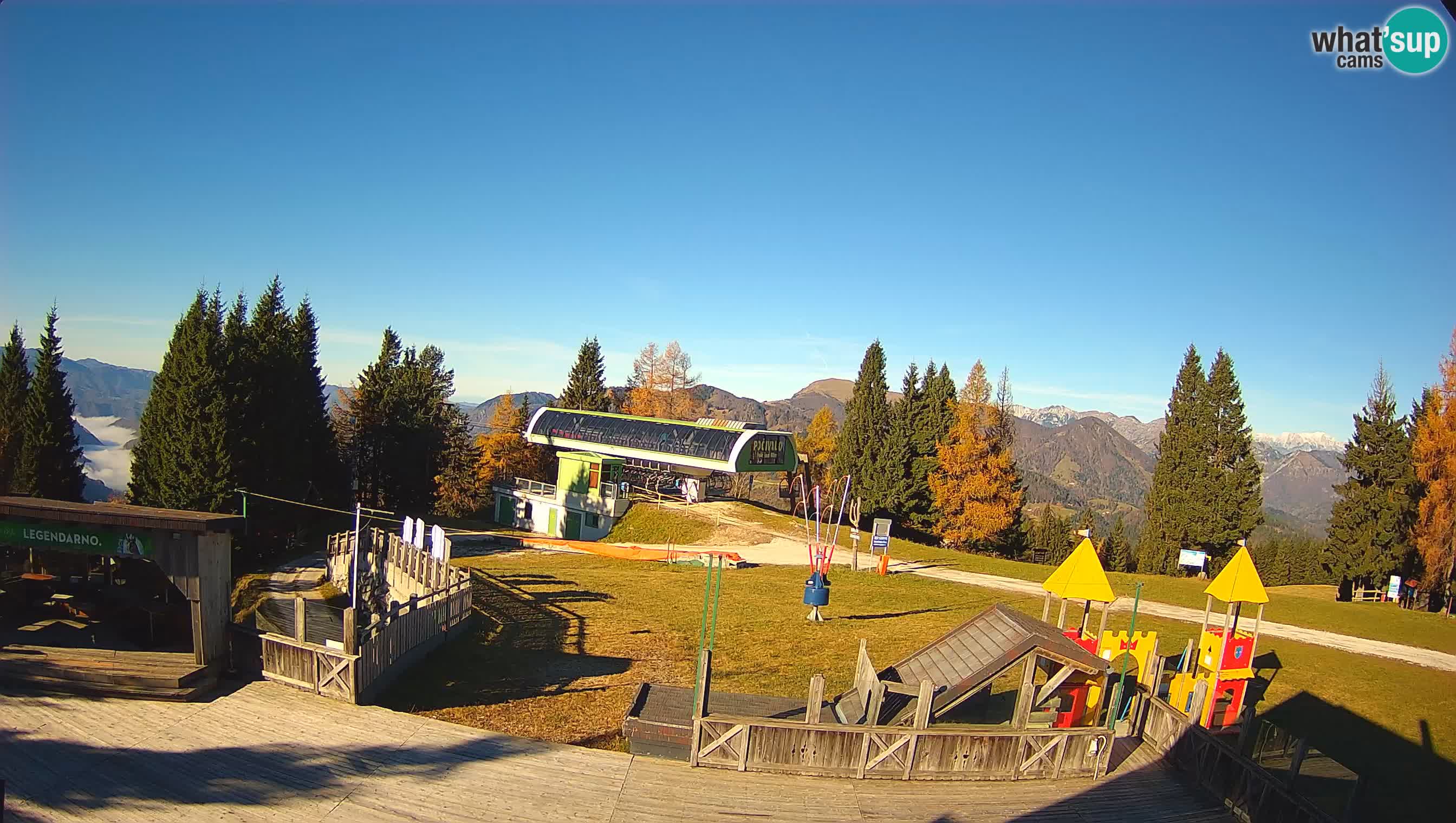 Webcam de la station de ski des Alpes slovènes à Cerkno Počivalo