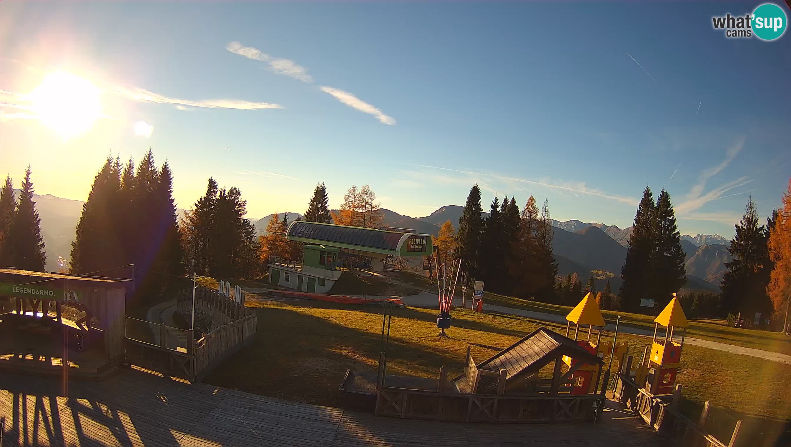 Webcam de la station de ski des Alpes slovènes à Cerkno Počivalo