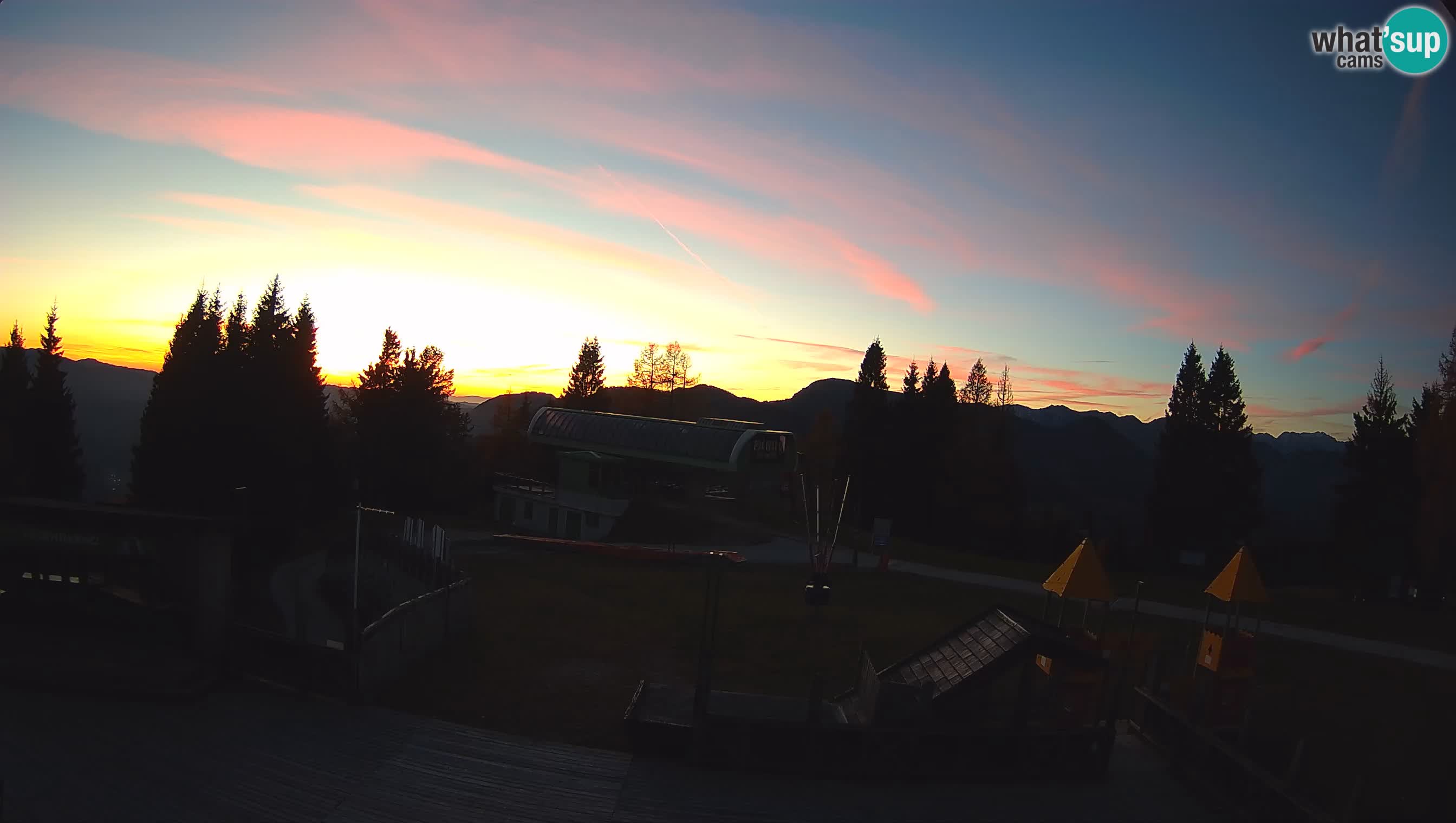 Webcam de la station de ski des Alpes slovènes à Cerkno Počivalo