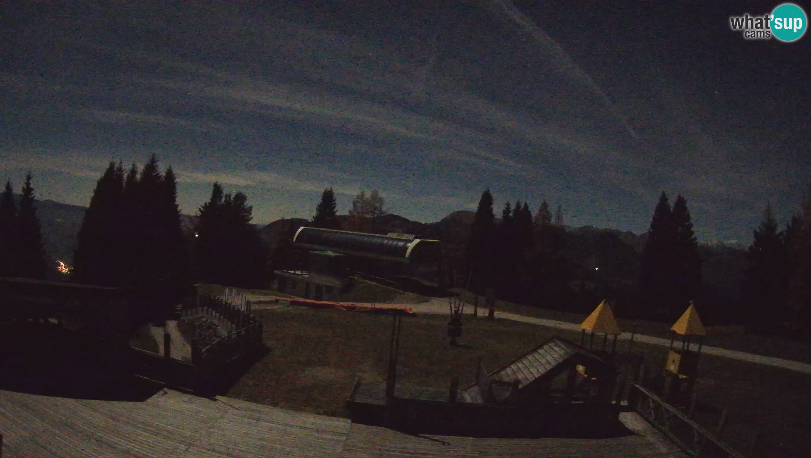 Alpska Perla Ski center Cerkno Počivalo webcam – Slovenia