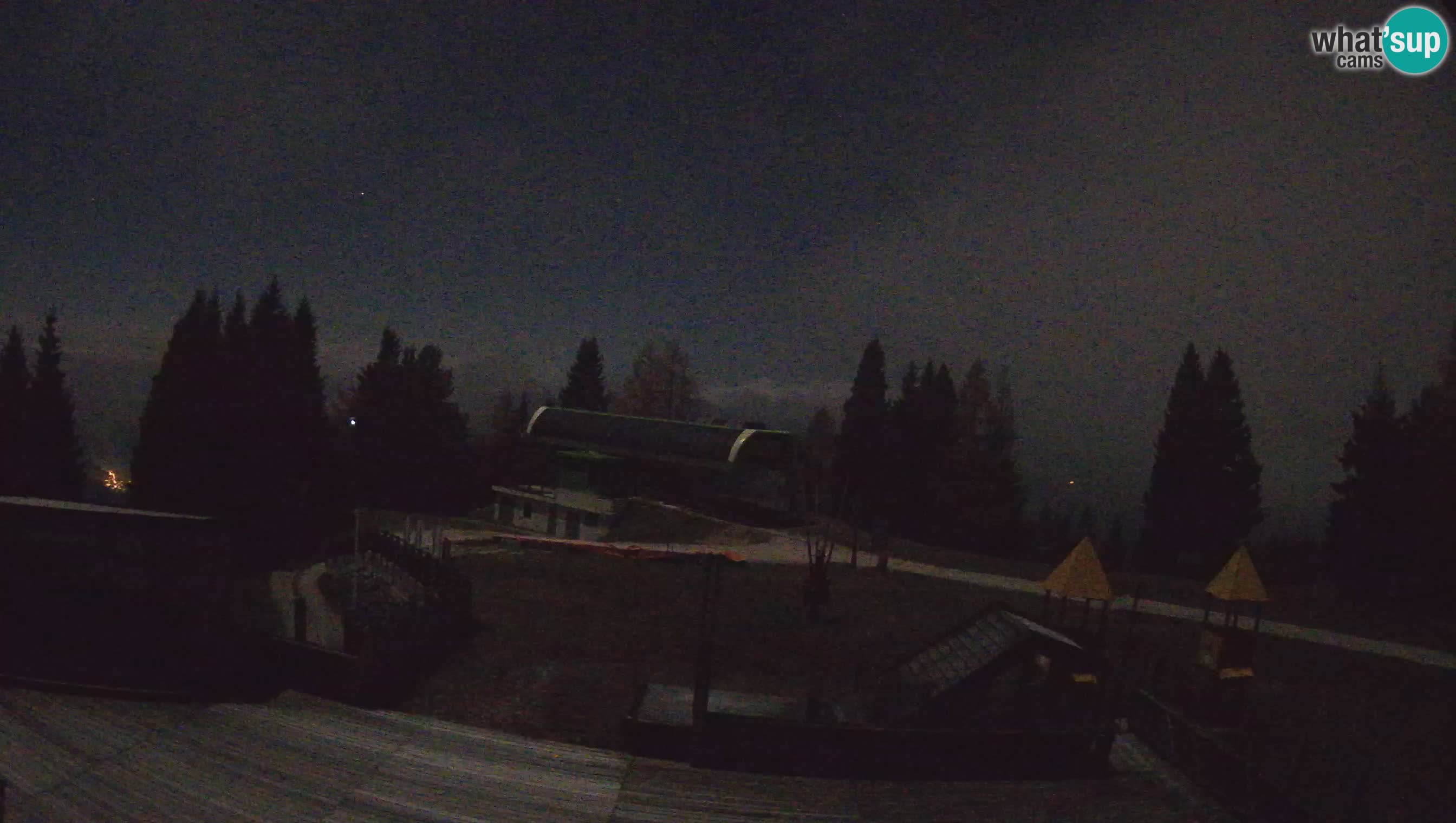 Webcam de la station de ski des Alpes slovènes à Cerkno Počivalo
