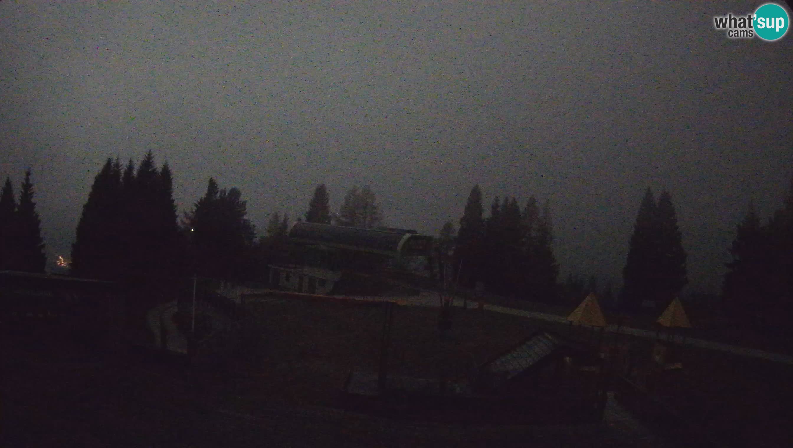 Webcam de la station de ski des Alpes slovènes à Cerkno Počivalo