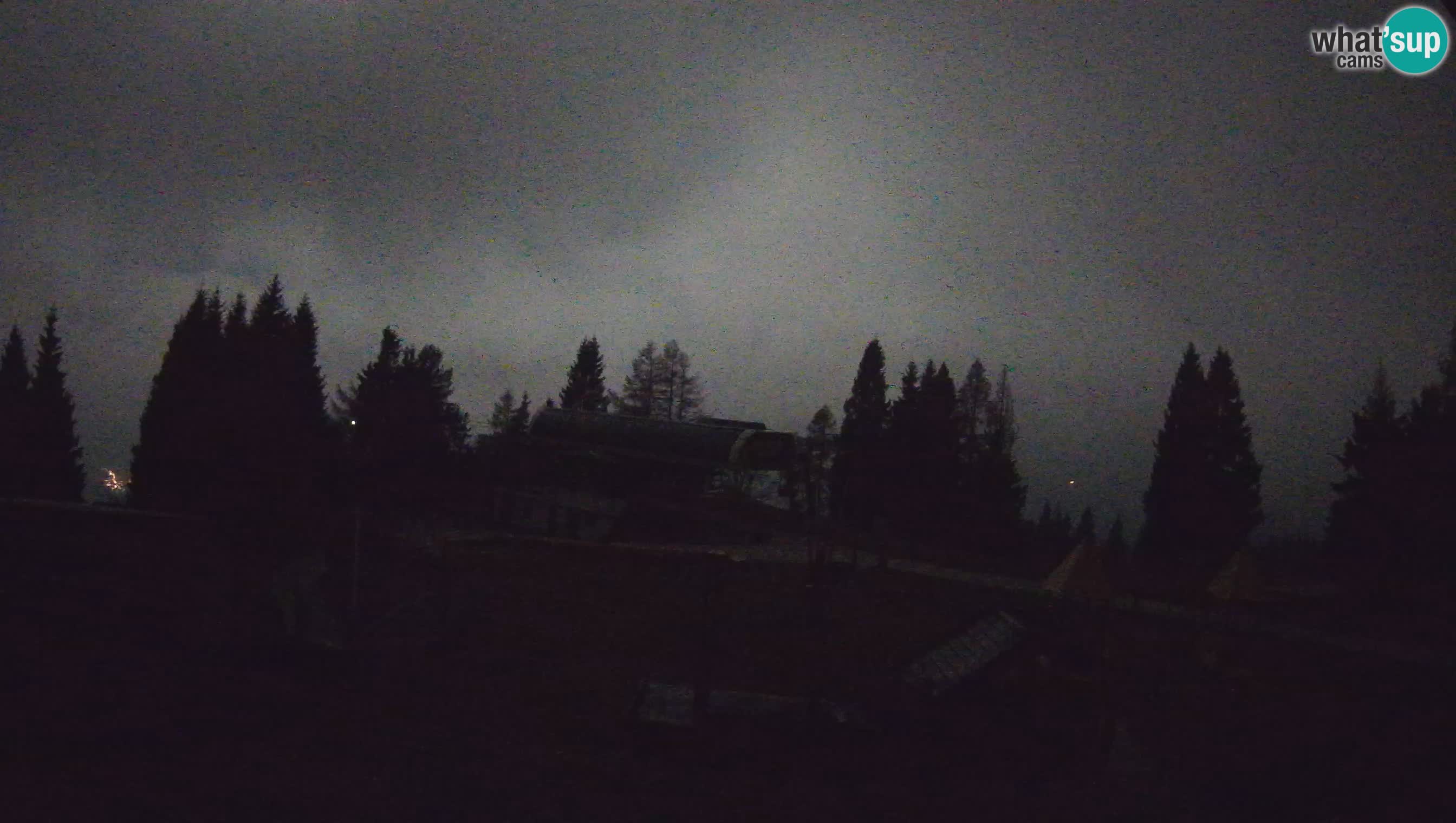 Webcam de la station de ski des Alpes slovènes à Cerkno Počivalo