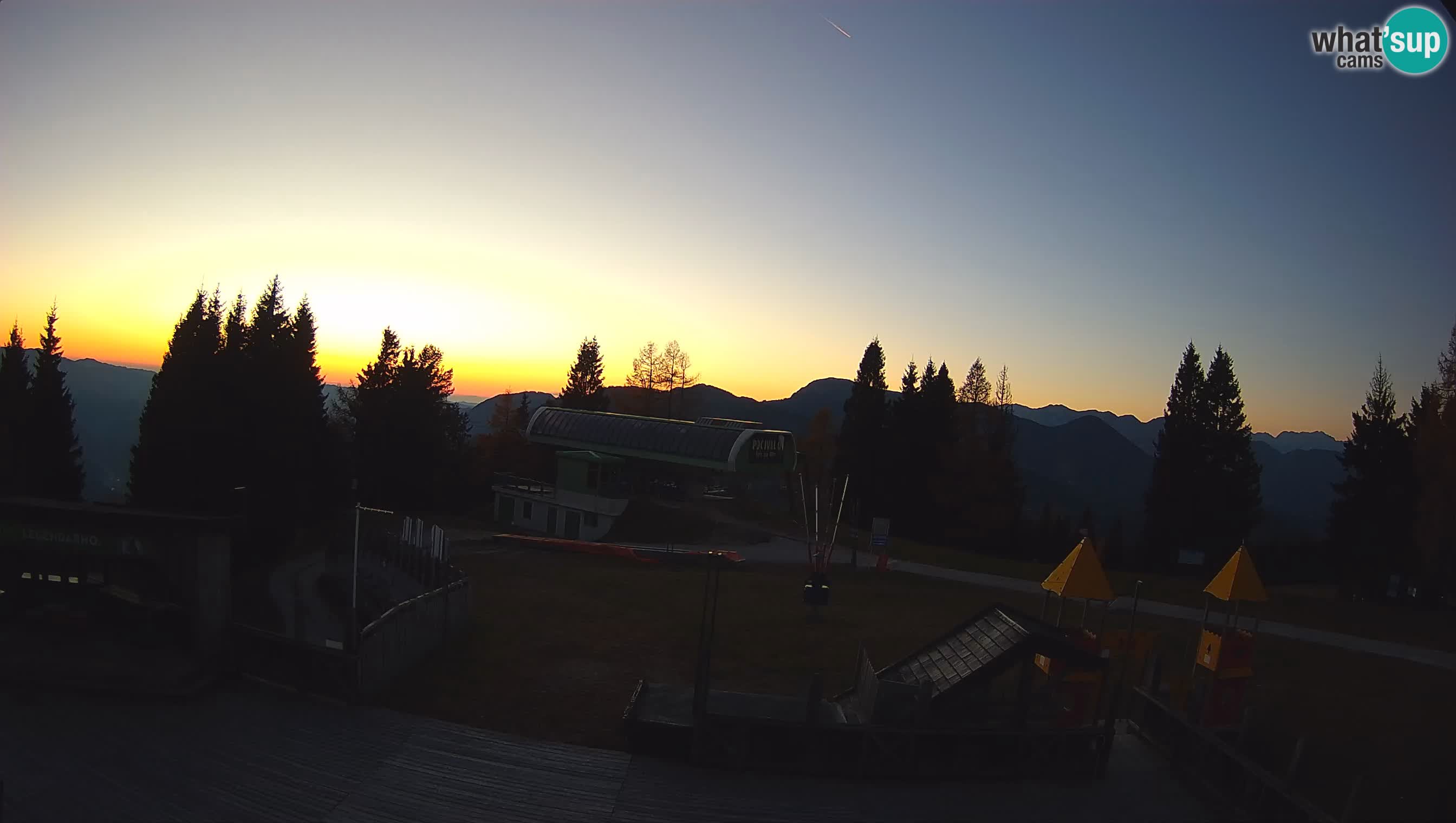 Webcam de la station de ski des Alpes slovènes à Cerkno Počivalo