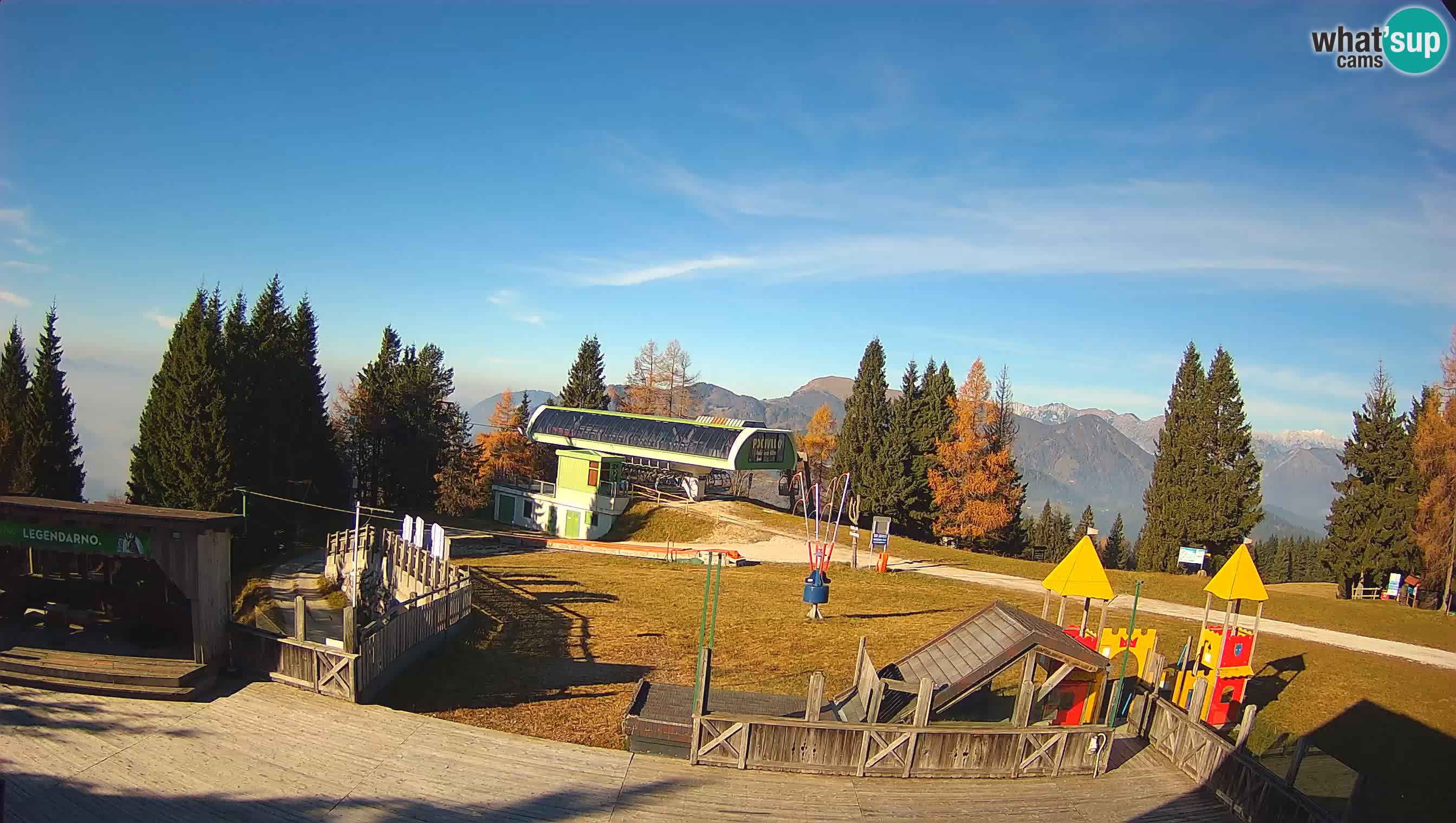 Alpska Perla Ski center Cerkno Počivalo webcam – Slovenia