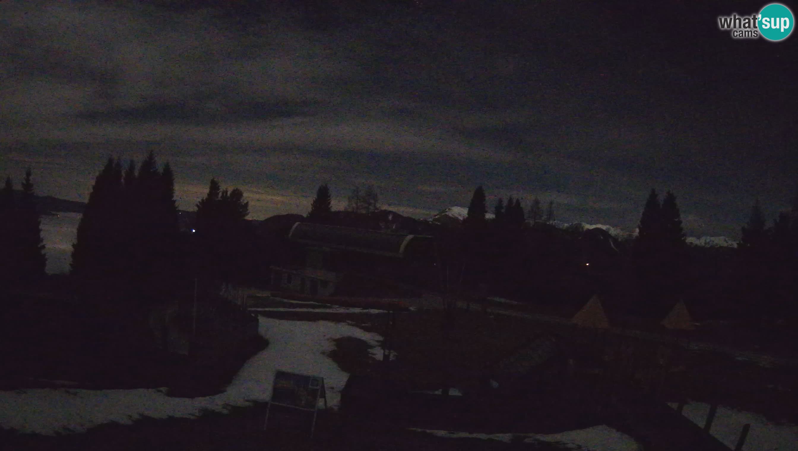 Webcam de la station de ski des Alpes slovènes à Cerkno Počivalo