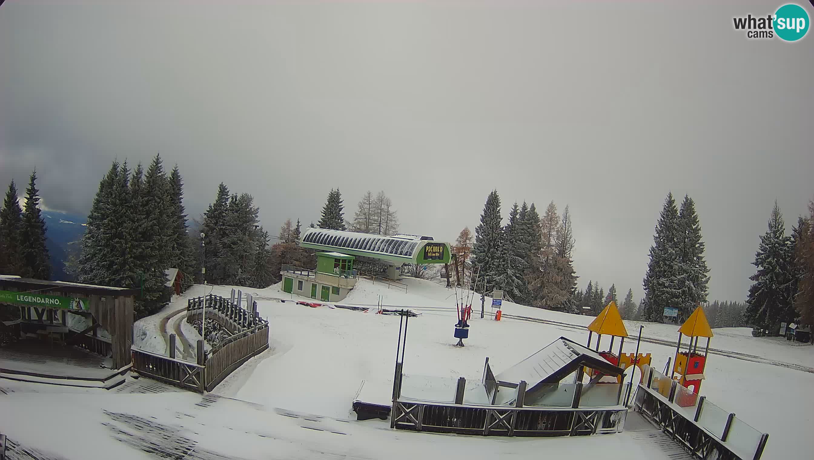 Alpska Perla Ski center Cerkno Počivalo webcam – Slovenia