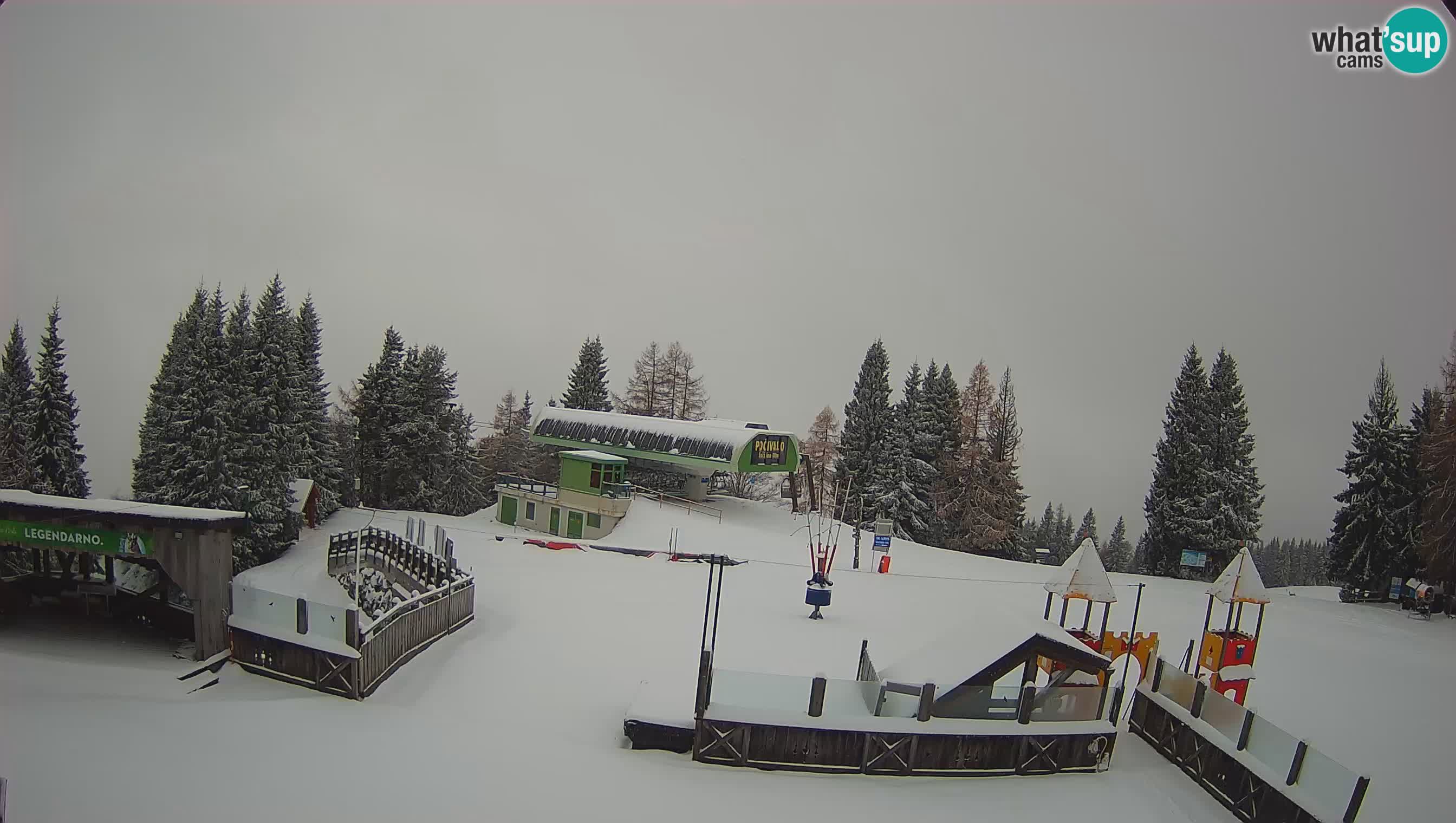 Alpska Perla Skijalište Cerkno Počivalo web kamera – Slovenija