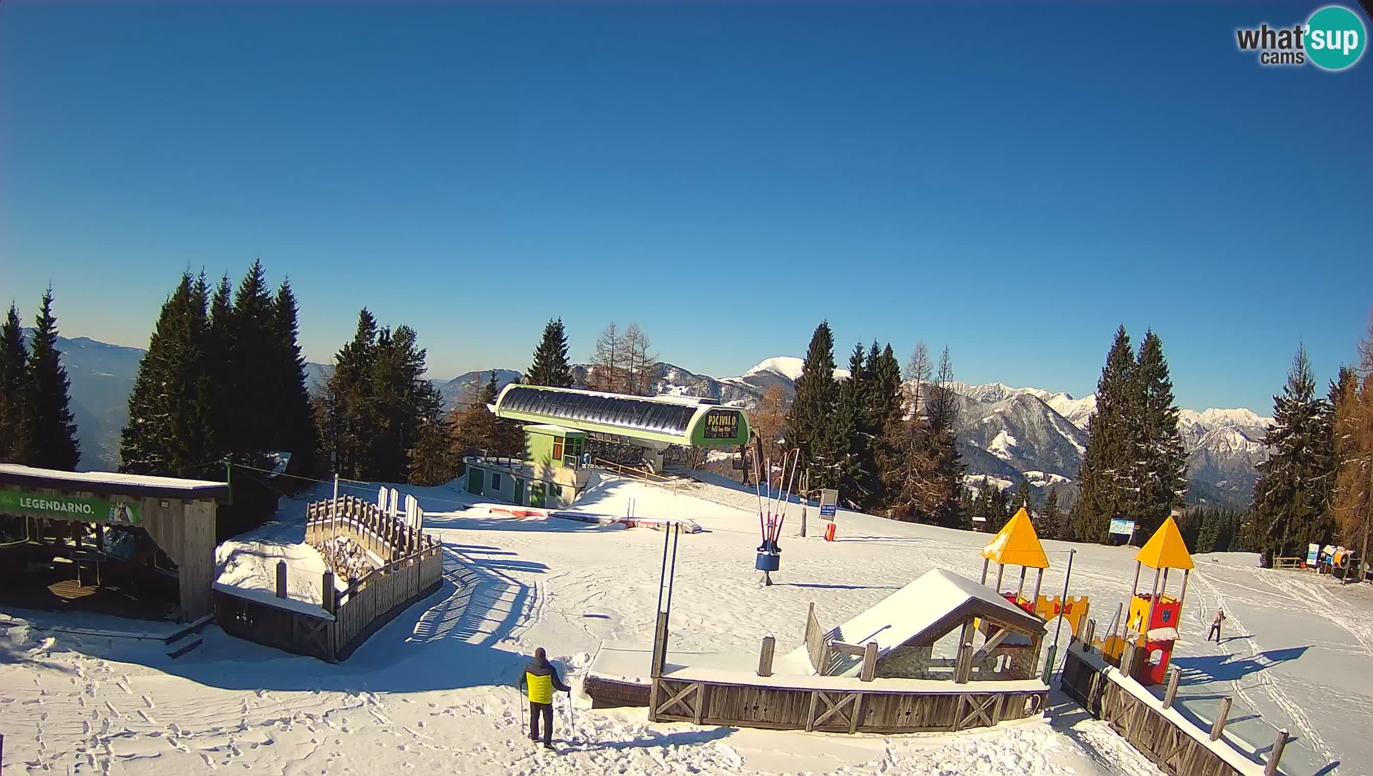 Alpska Perla Skijalište Cerkno Počivalo web kamera – Slovenija