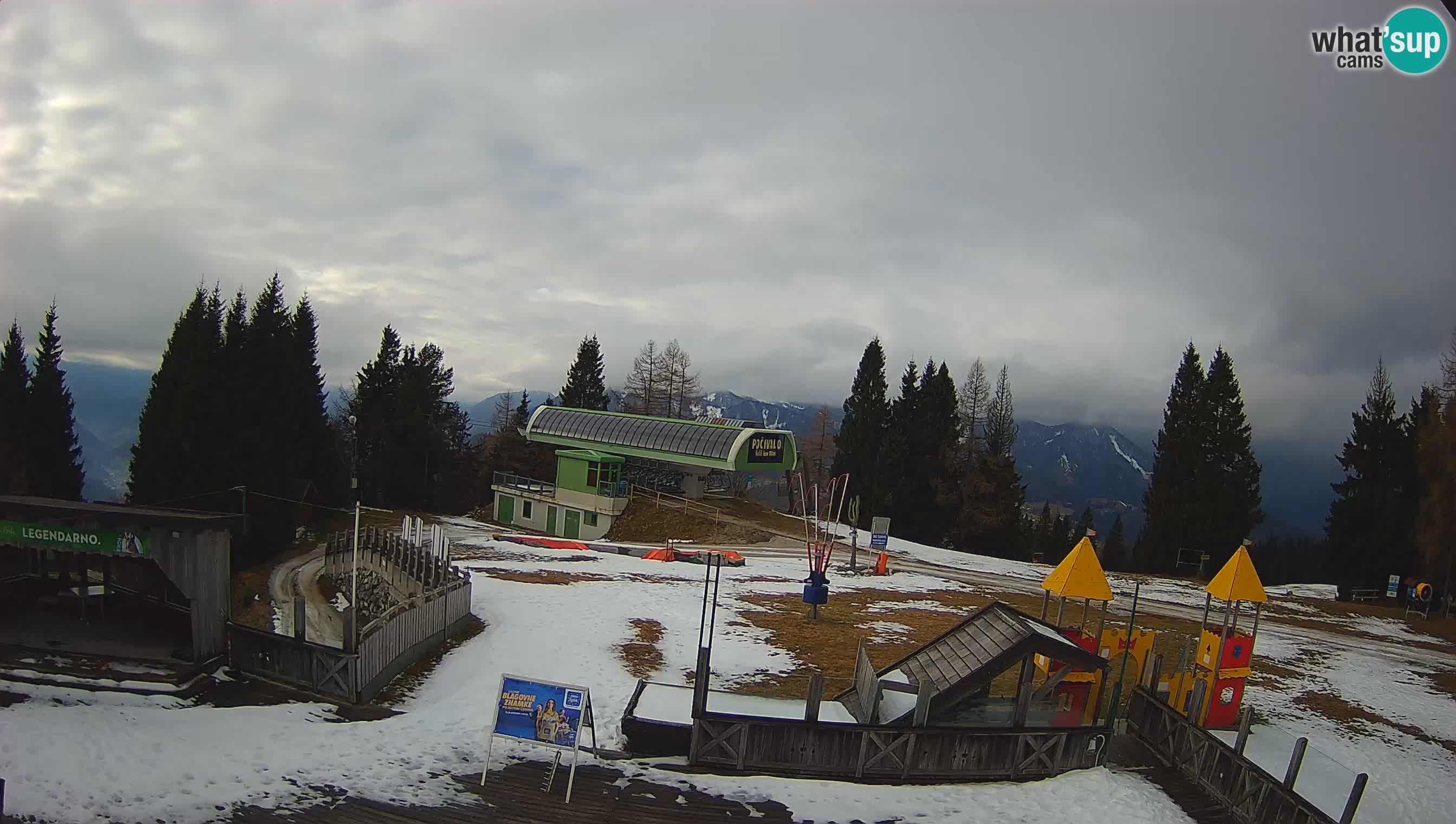 Cámara web Počivalo – Alpska Perla | Vista en vivo desde la estación de esquí Cerkno