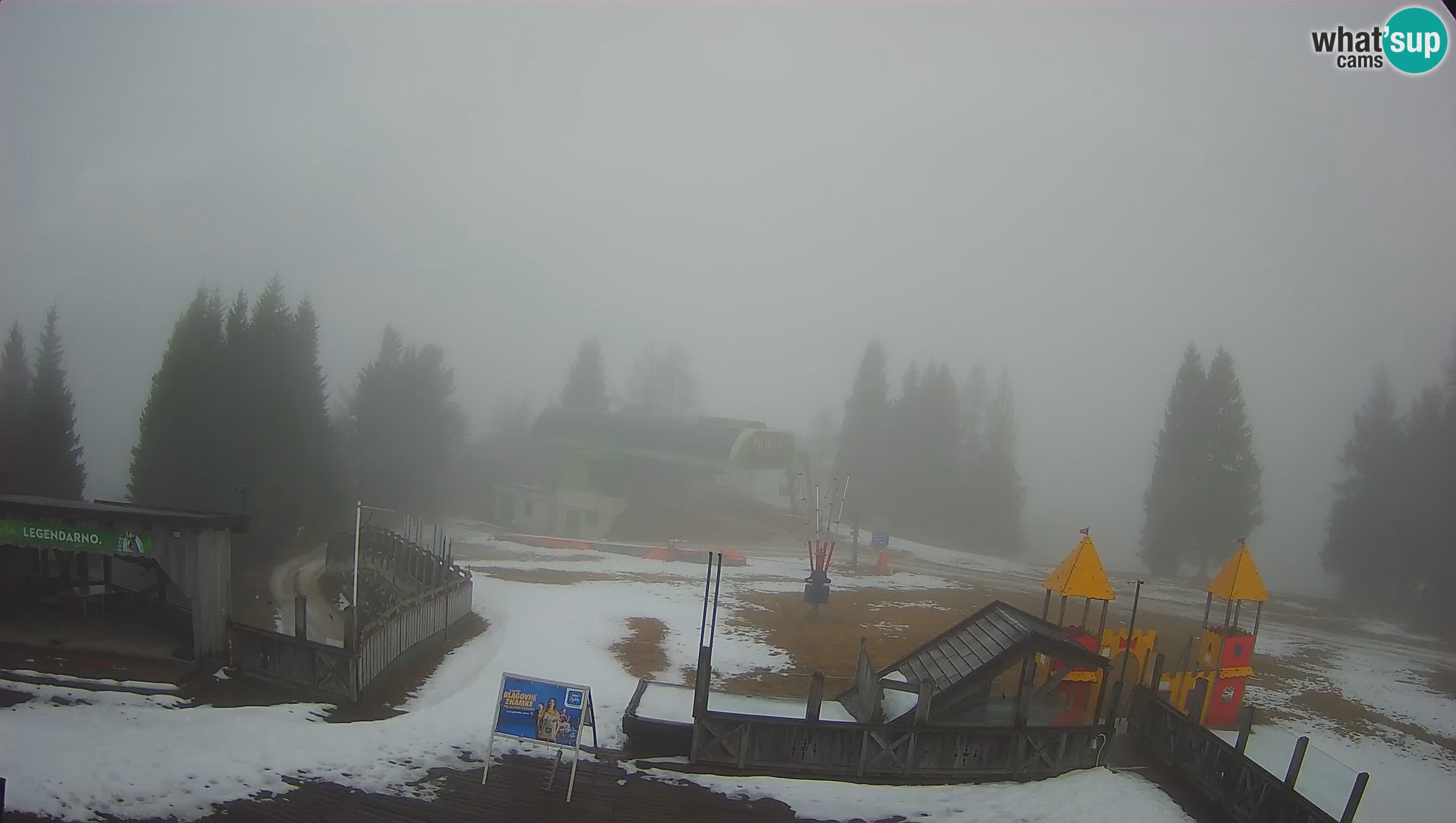 Webcam Počivalo – Alpska Perla | Vista live dalla stazione sciistica di Cerkno