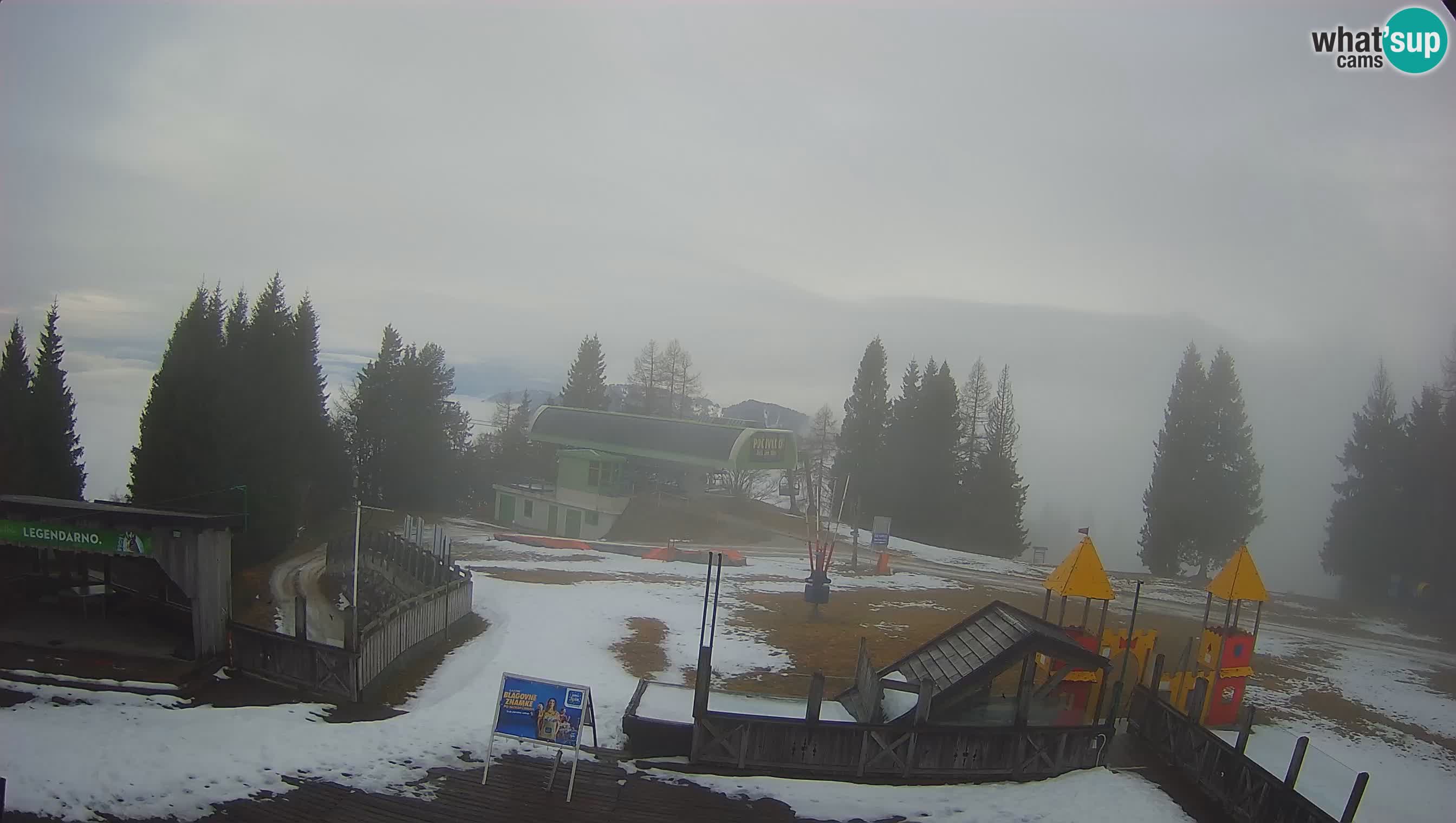 Web kamera Počivalo – Alpska Perla | Pogled uživo sa skijališta Cerkno