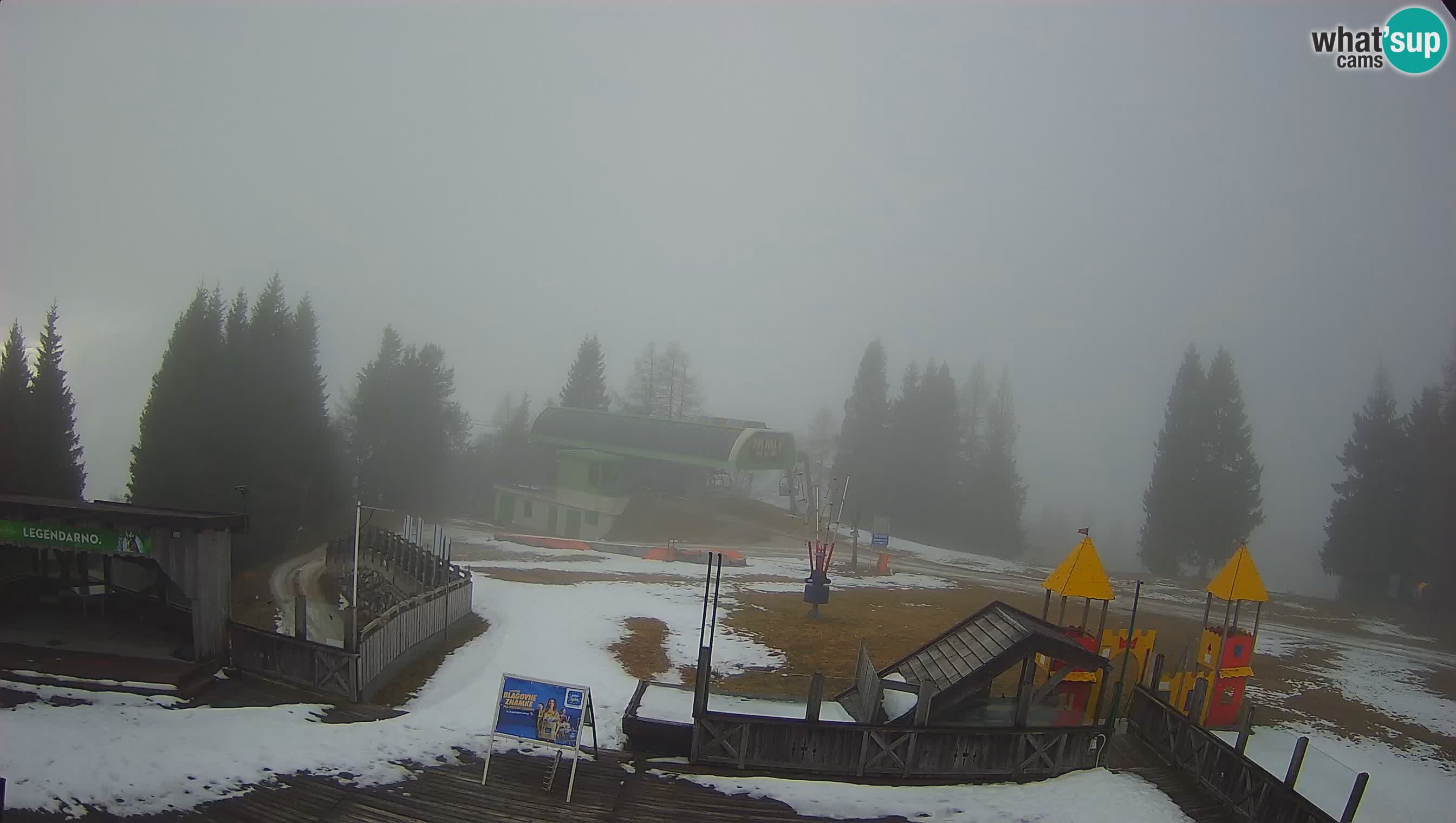 Webcam Počivalo – Alpska Perla | Vista live dalla stazione sciistica di Cerkno