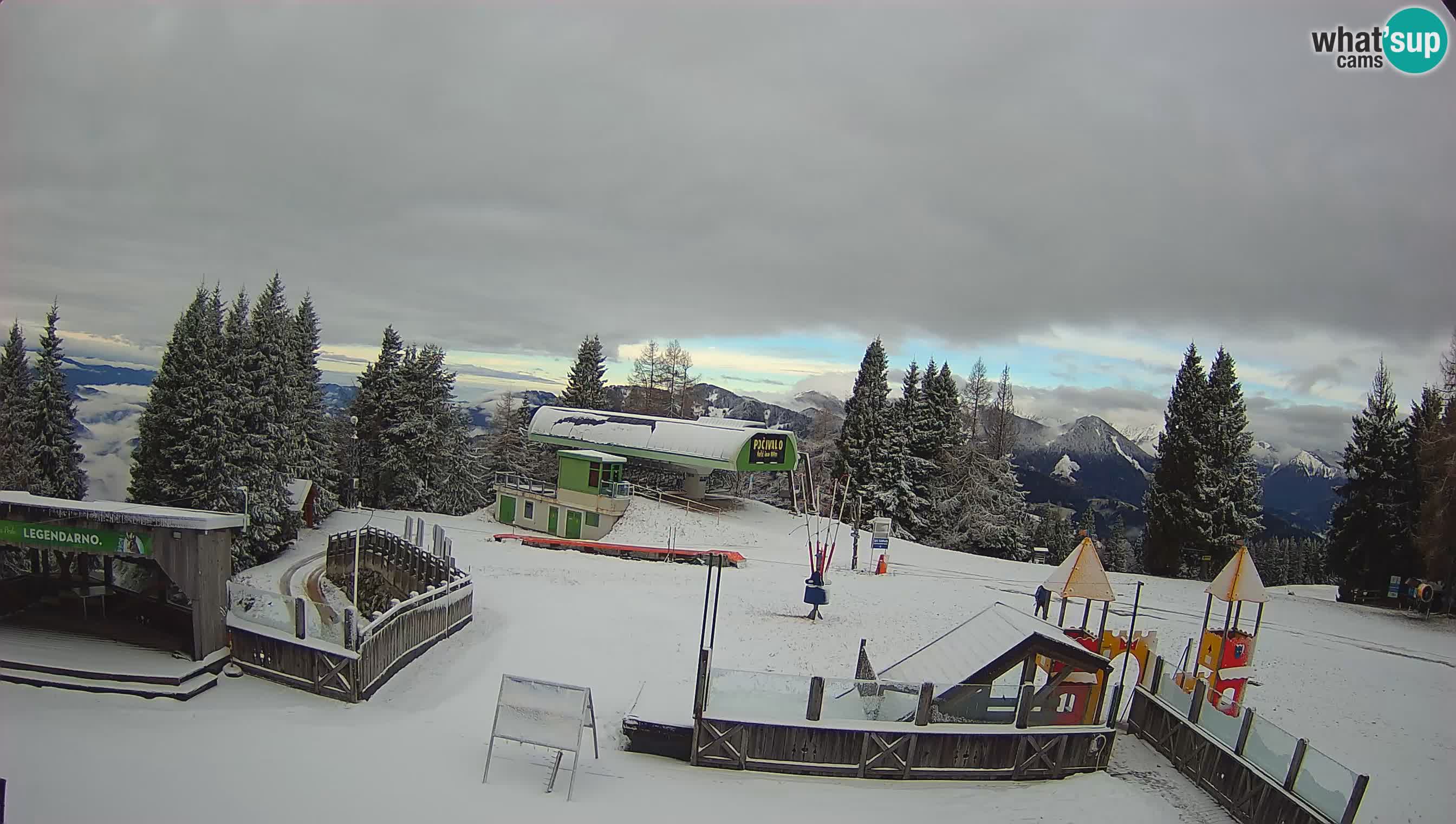 Webcam Počivalo – Alpska Perla | Liveblick vom Skigebiet Cerkno