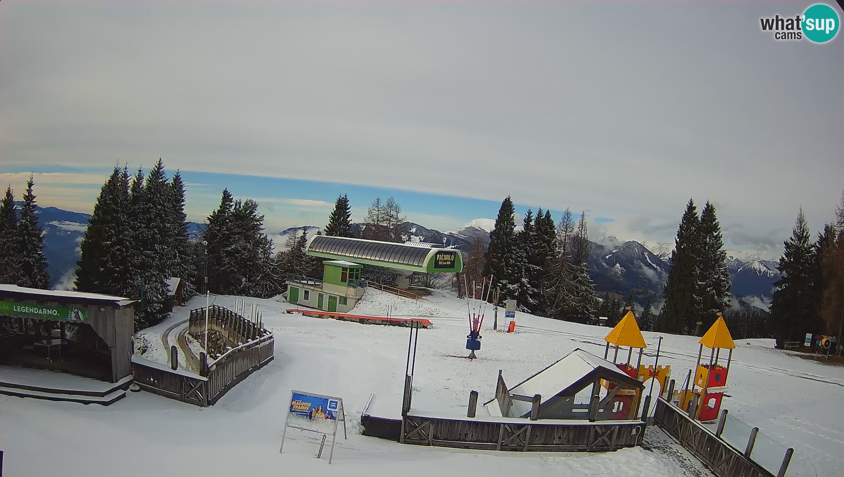 Webcam Počivalo – Alpska Perla | Liveblick vom Skigebiet Cerkno