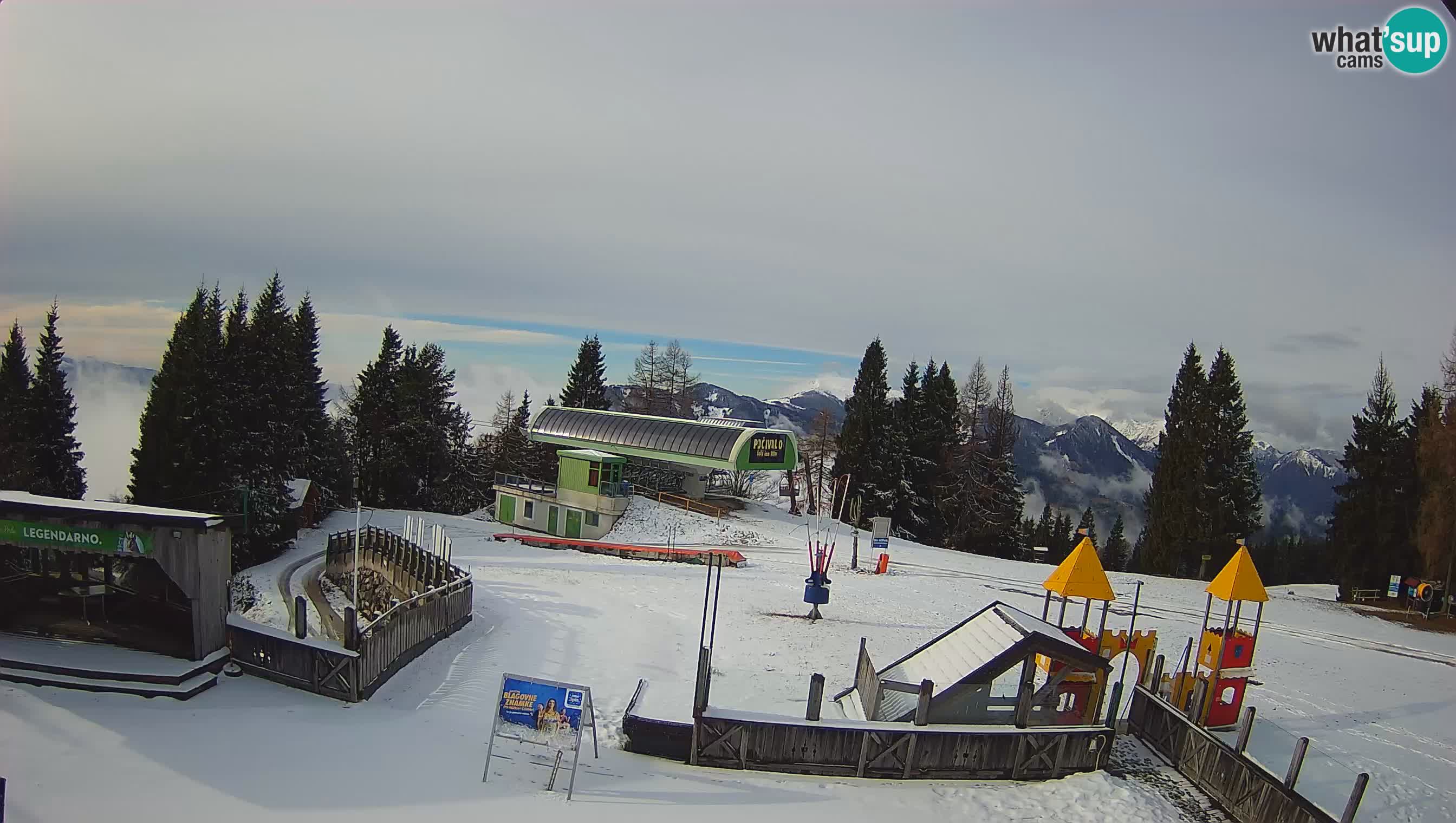 Webcam Počivalo – Alpska Perla | Liveblick vom Skigebiet Cerkno