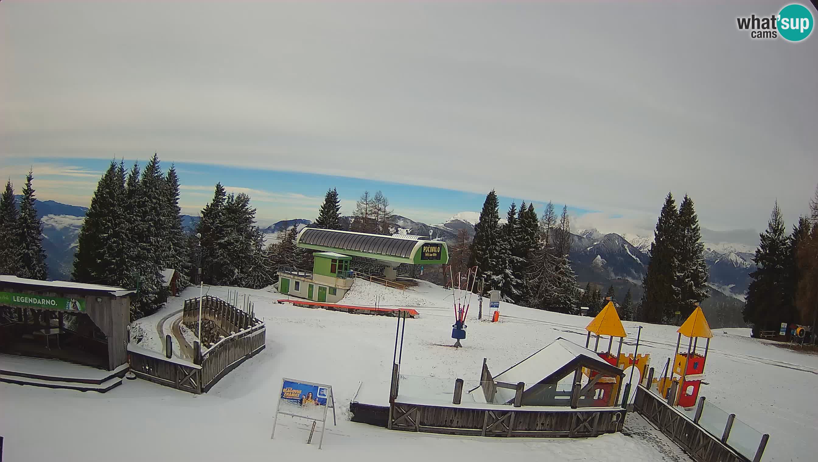 Webcam Počivalo – Alpska Perla | Liveblick vom Skigebiet Cerkno