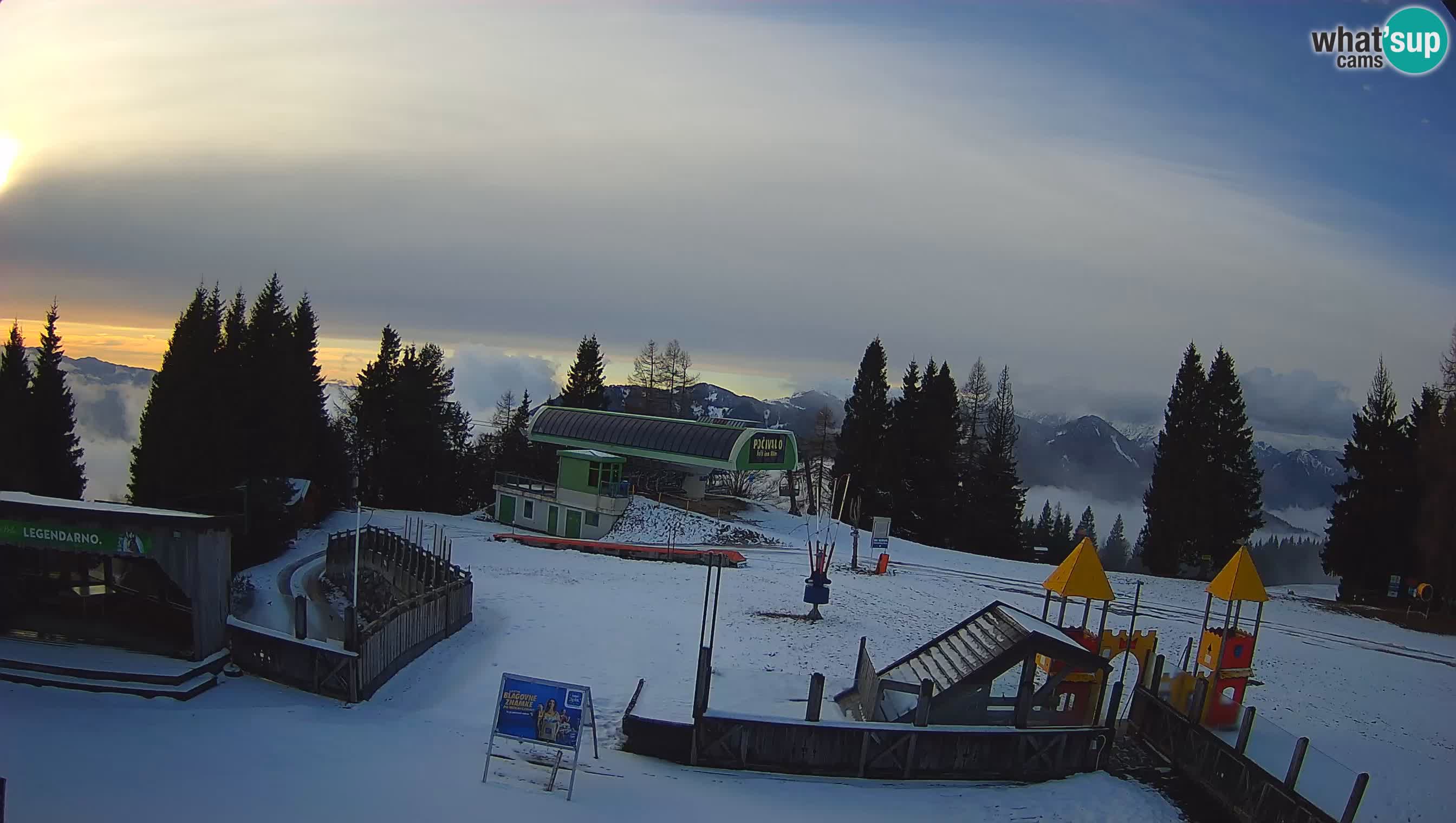Webcam Počivalo – Alpska Perla | Liveblick vom Skigebiet Cerkno