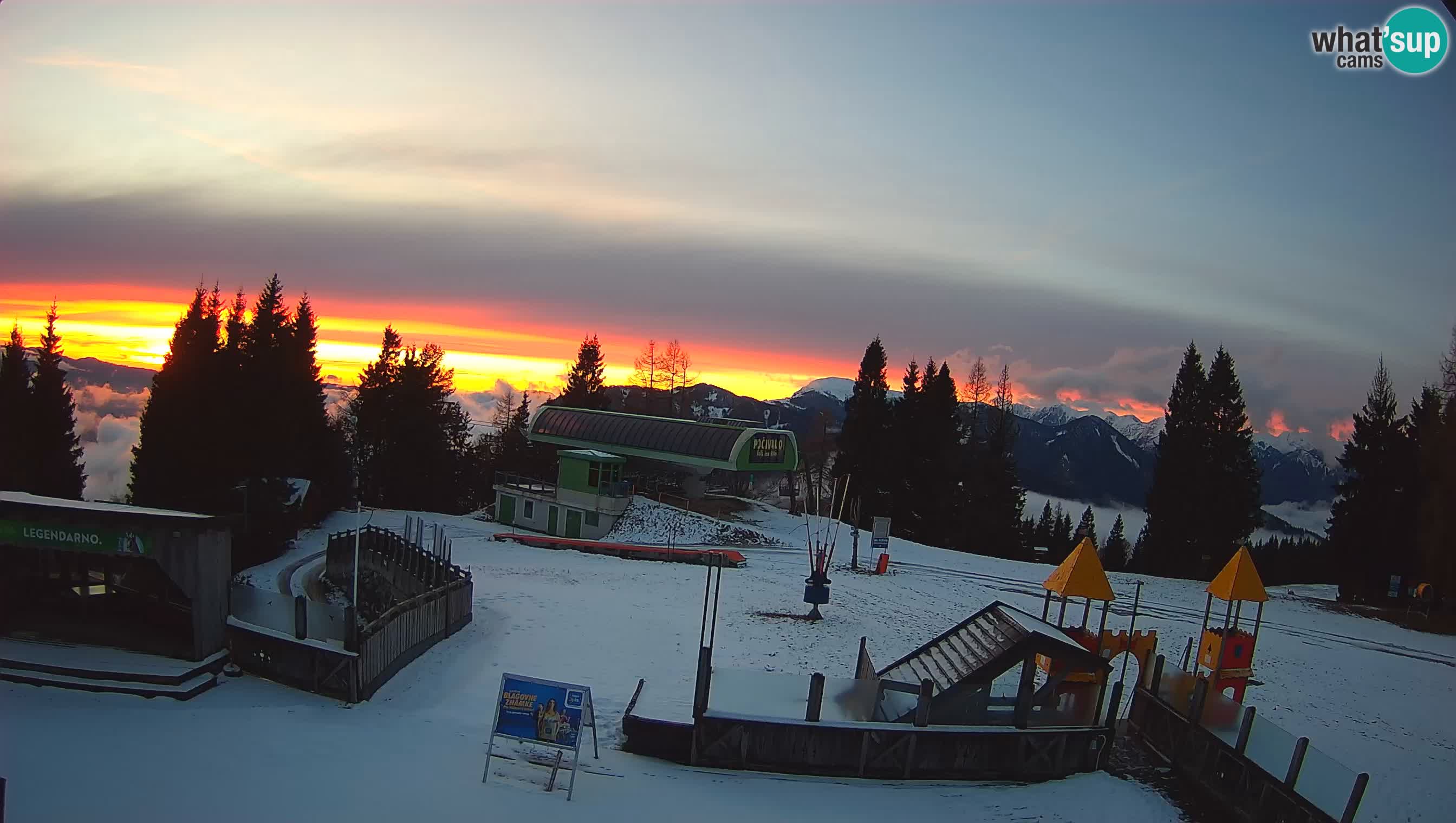 Webcam Počivalo – Alpska Perla | Liveblick vom Skigebiet Cerkno